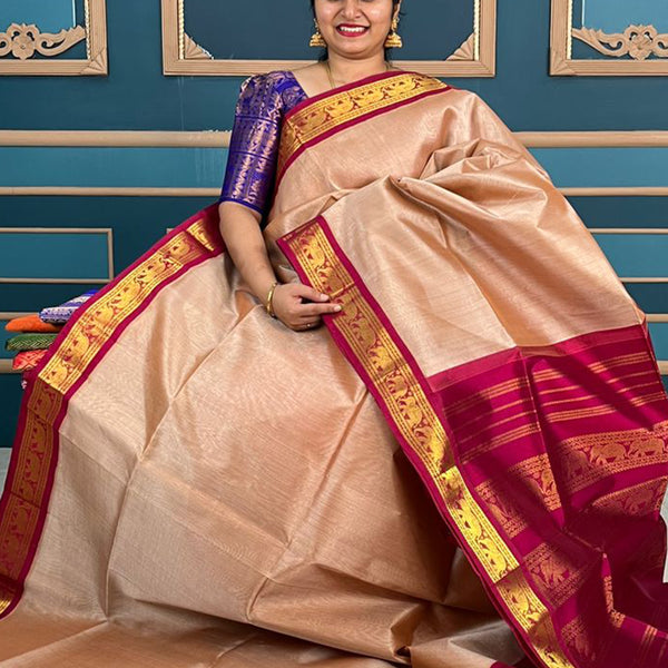 Share 224+ sandal with maroon silk saree best