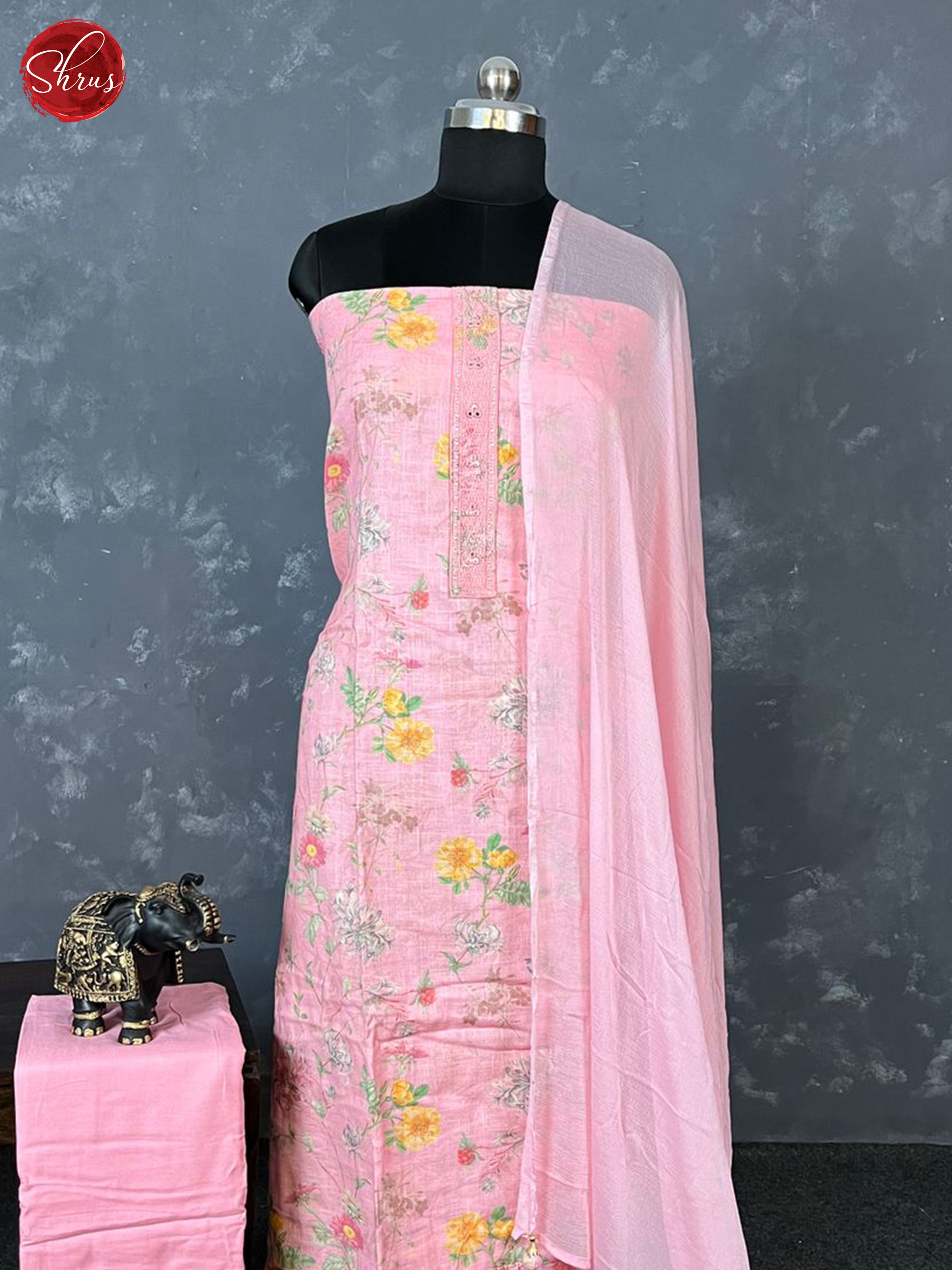 Pink - Cotton Salwar - Shop on ShrusEternity.com
