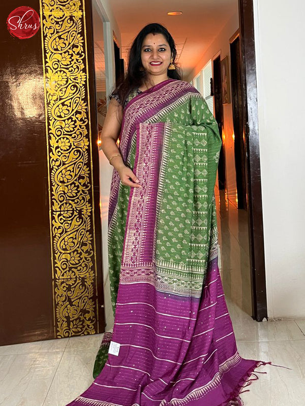 Purple Kanchipuram Silk Saree | Simple saree designs, New saree designs, Silk  sarees