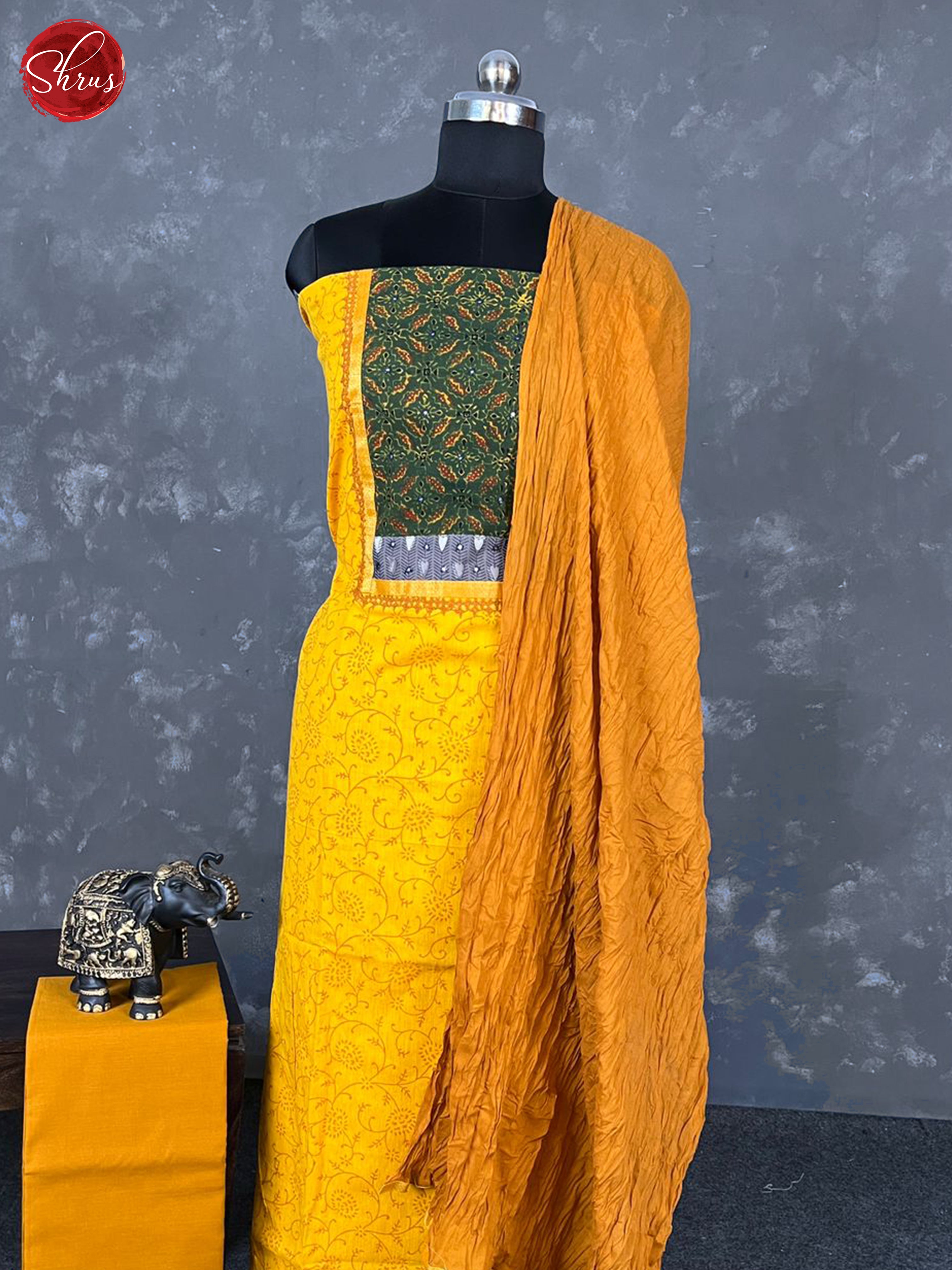 Yellow & Honey - Salwar - Shop on ShrusEternity.com