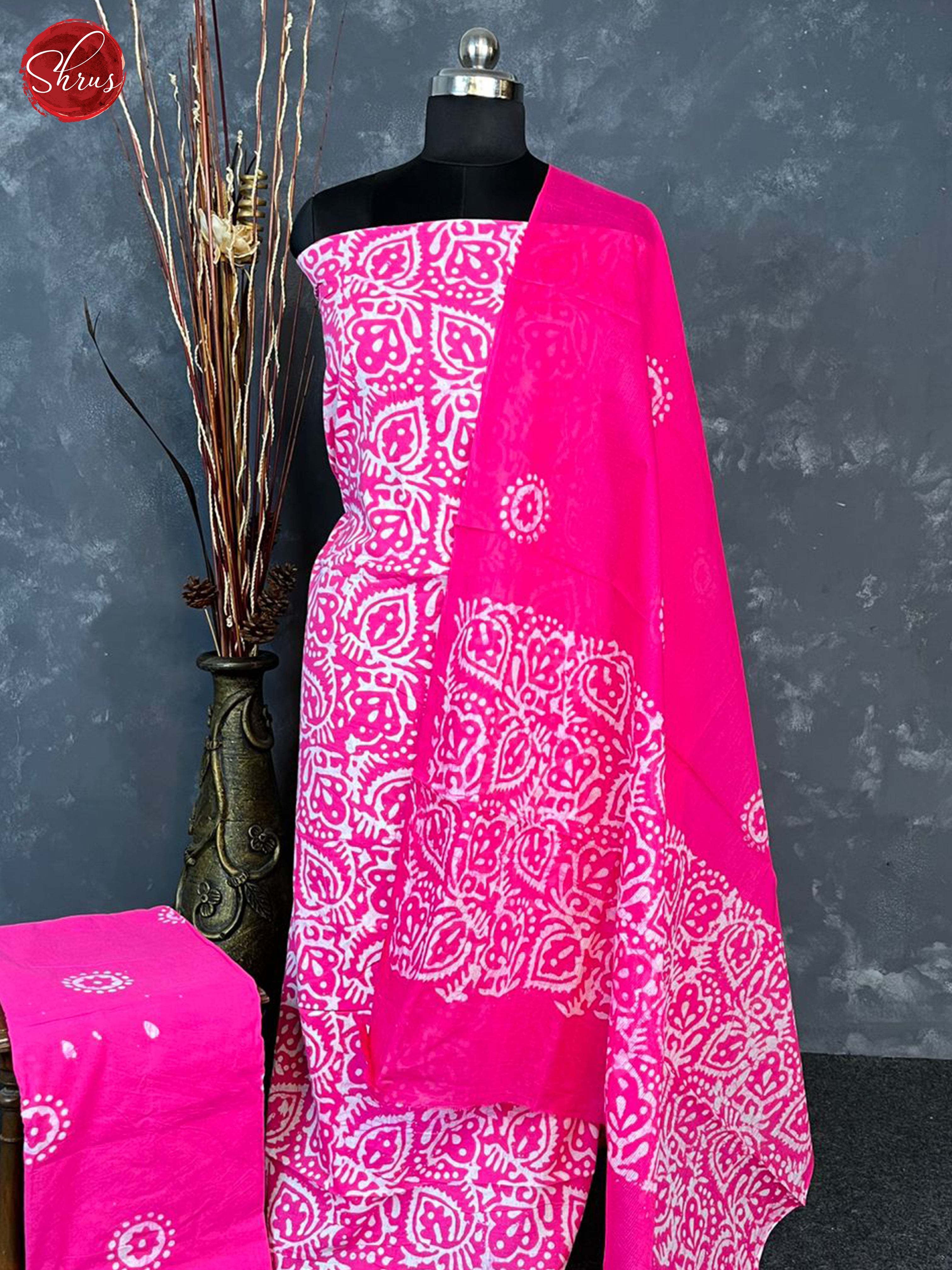 Pink - Bhatik Salwar - Shop on ShrusEternity.com