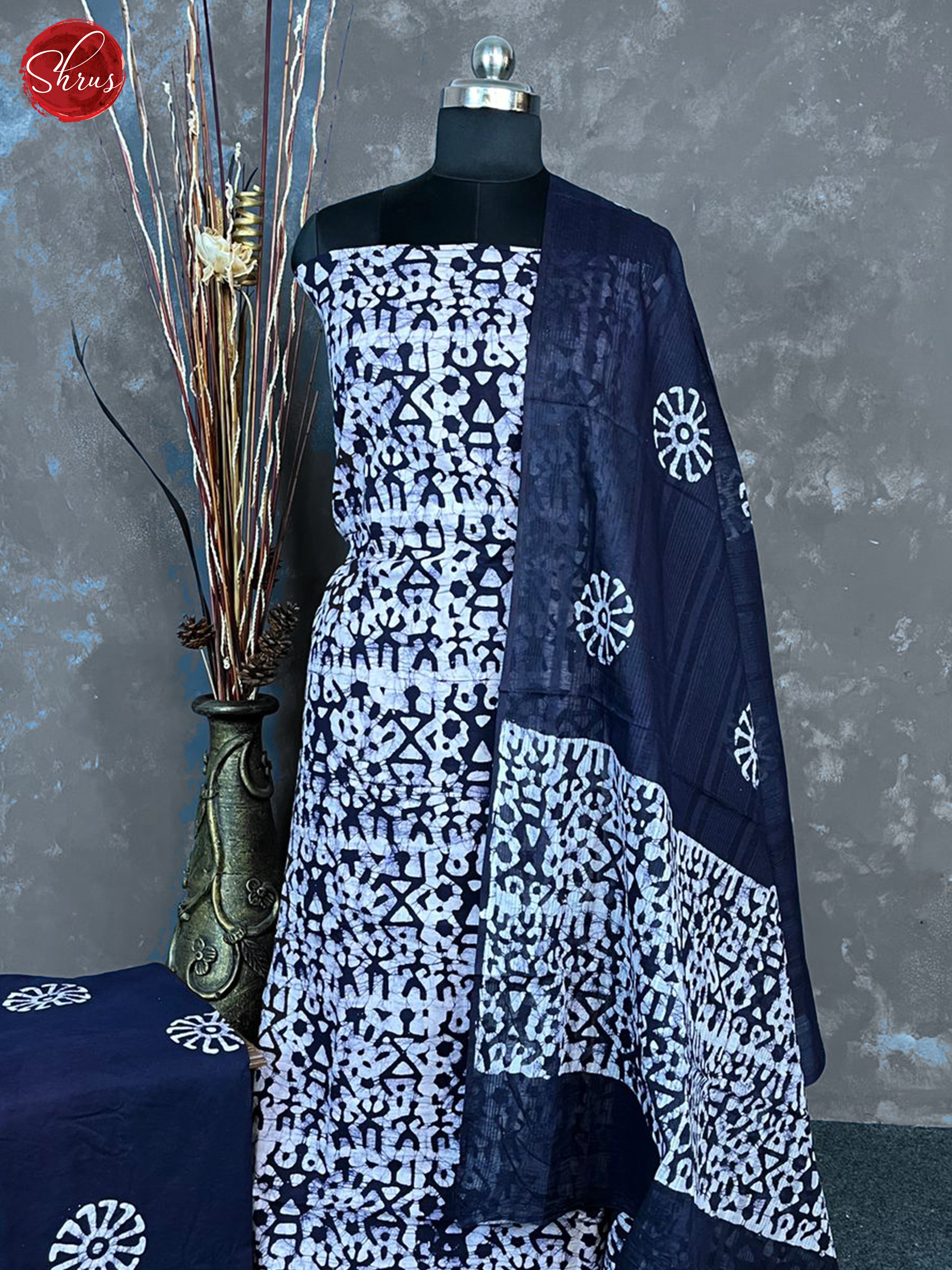 Blue - Bhatik Salwar - Shop on ShrusEternity.com