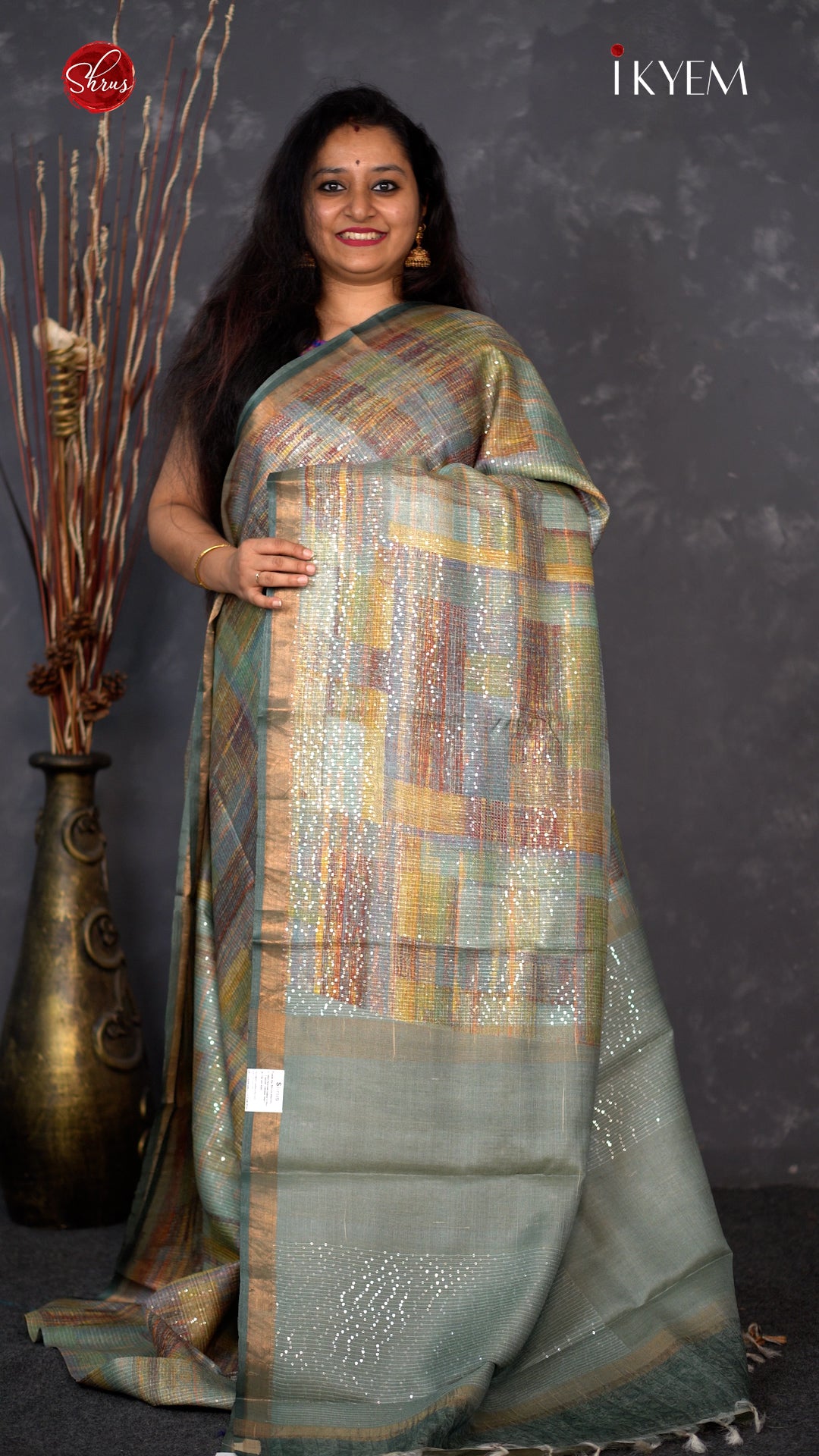 Mangalgiri Handwoven Pure Silk Saree with Silver Zari Checks & Border, –  Scarlet Thread