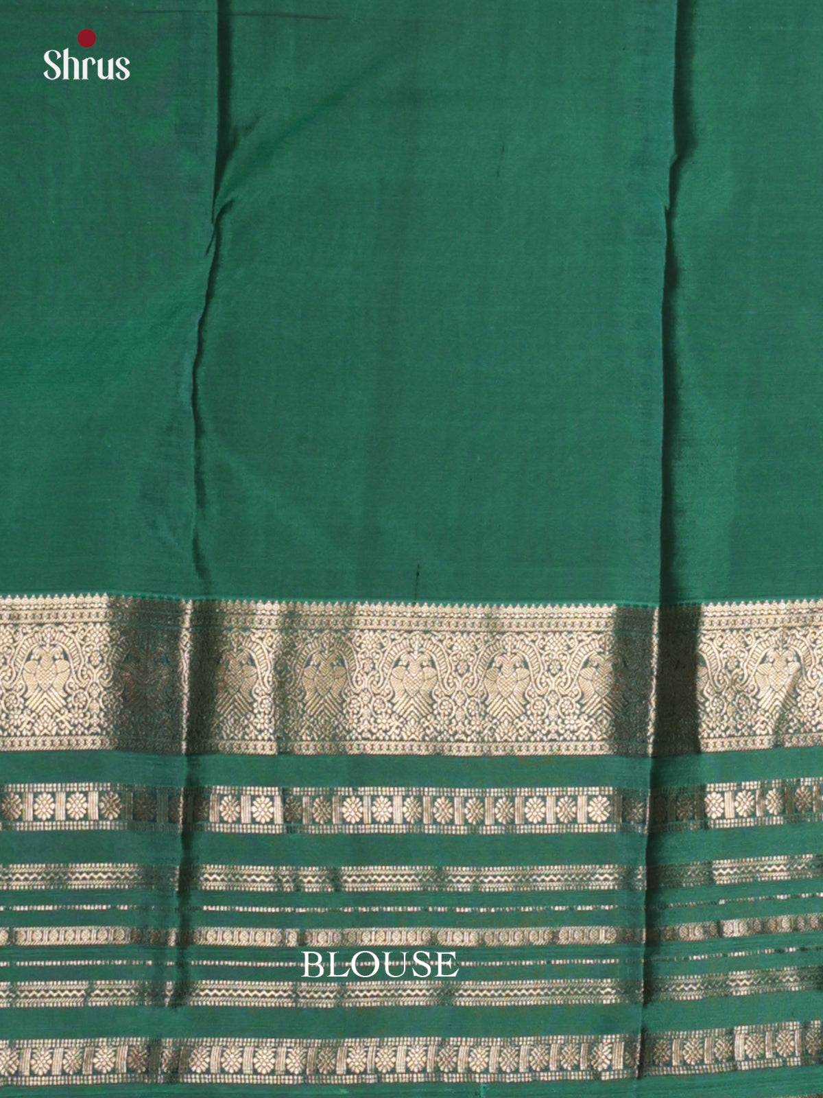 Buy Mystique Black Kanchipuram Sarees With Emerald Green Striped Zari Border & Brocade Pallu