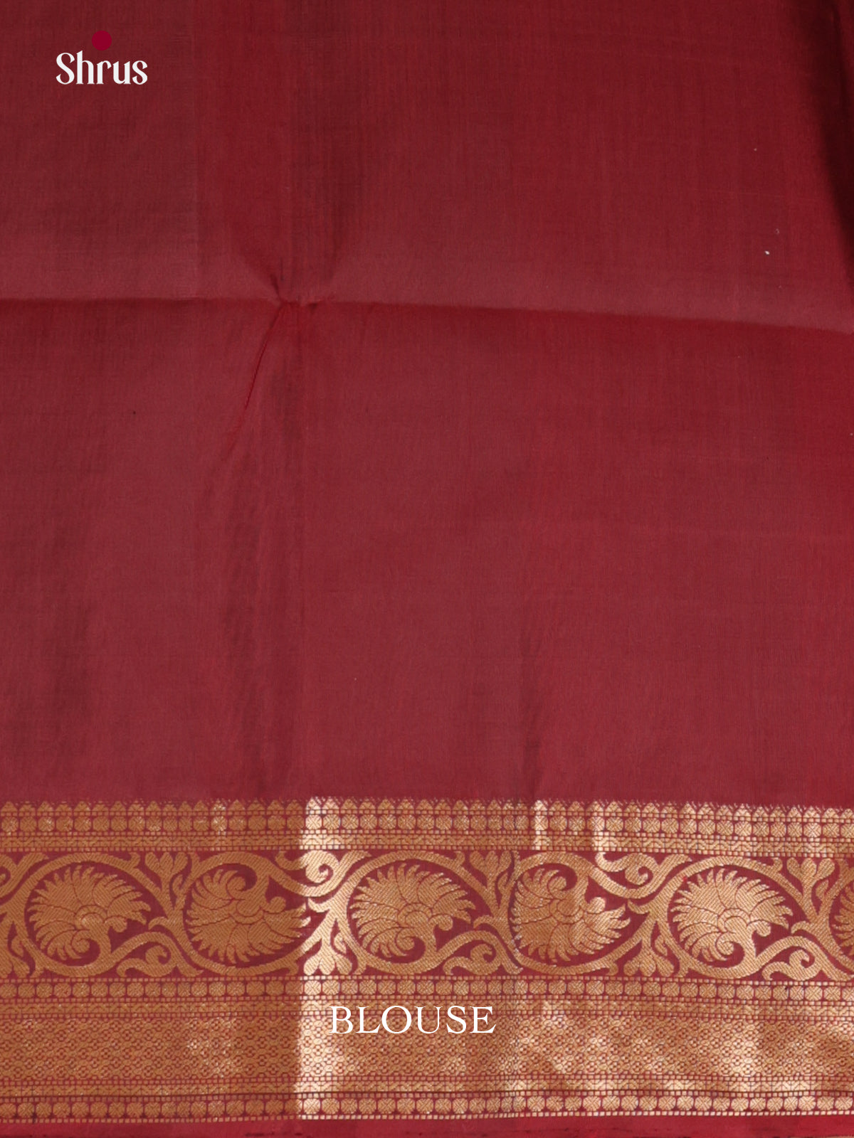 Buy Chic Bottle Green Pure Silk Saree With Geometric Shaped Buttas In Box Shape & Maroon Pallu