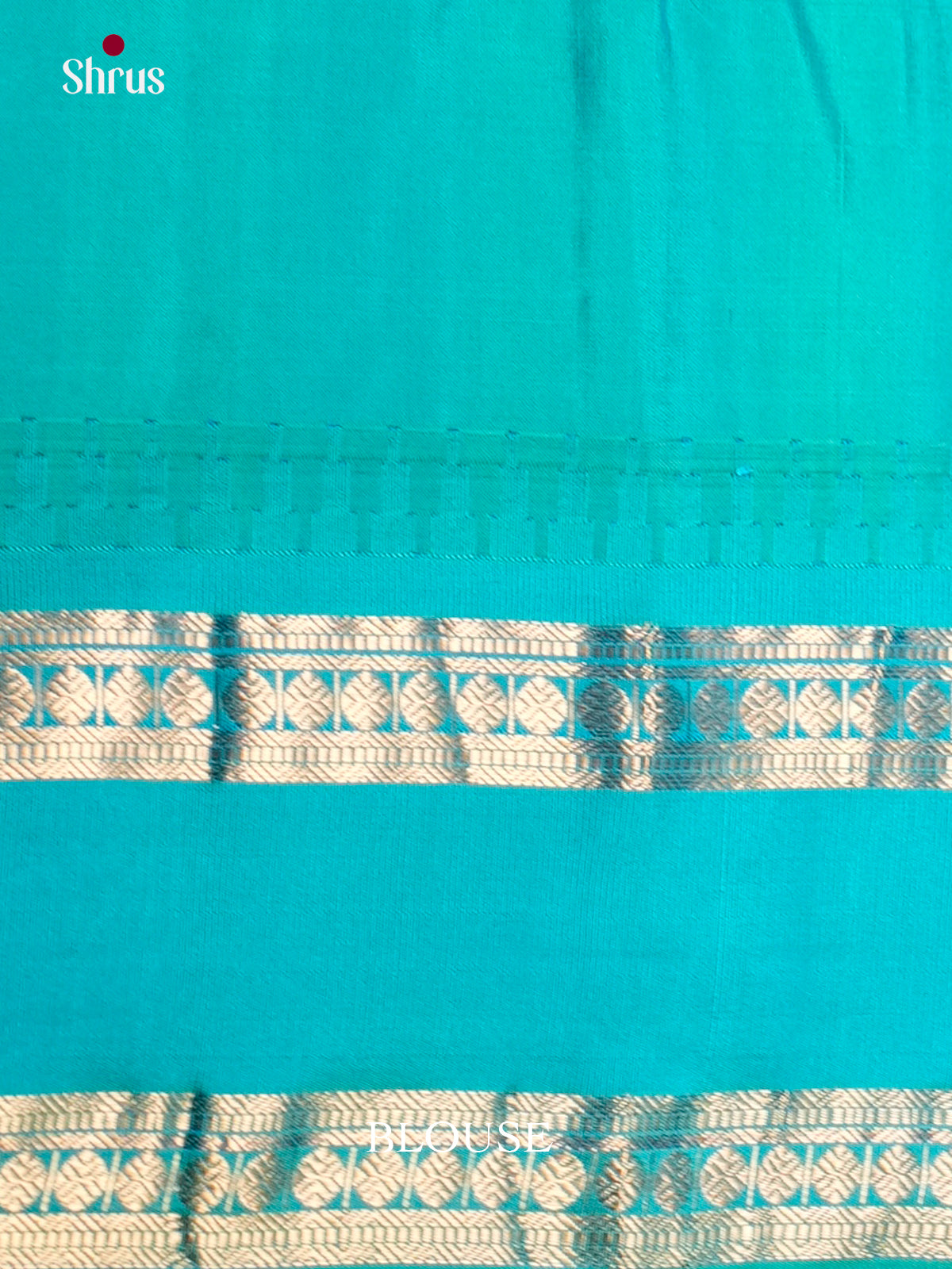 Buy Shimmery Brown Pure Silk Saree with Vanashigaram Zari Brocade & Turquoise Rettaipet Border