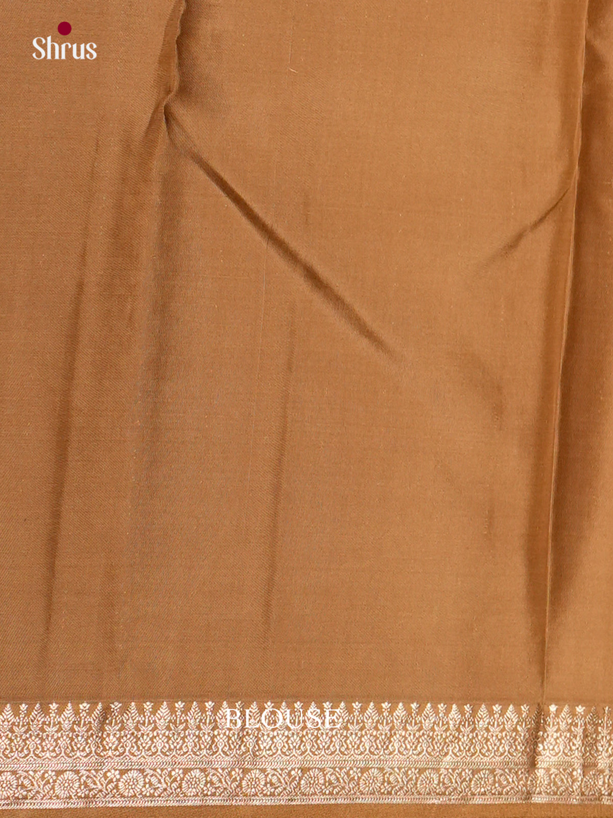 Buy Pretty Pink Kanjivaram Saree With Gold Buttis, Small Zari Border & Light Brown Brocade Pallu