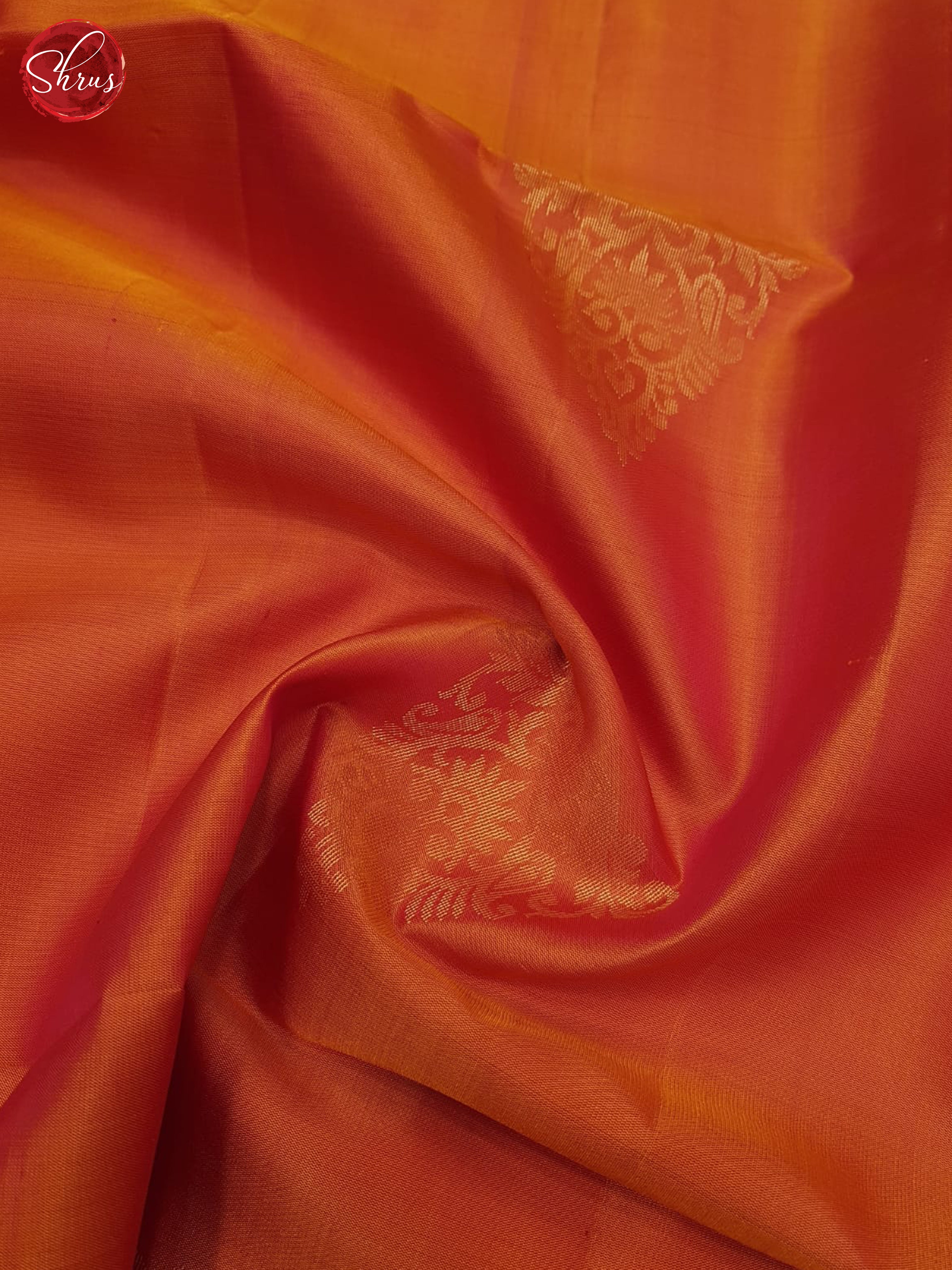 Orange And Pink-Soft silk saree - Shop on ShrusEternity.com