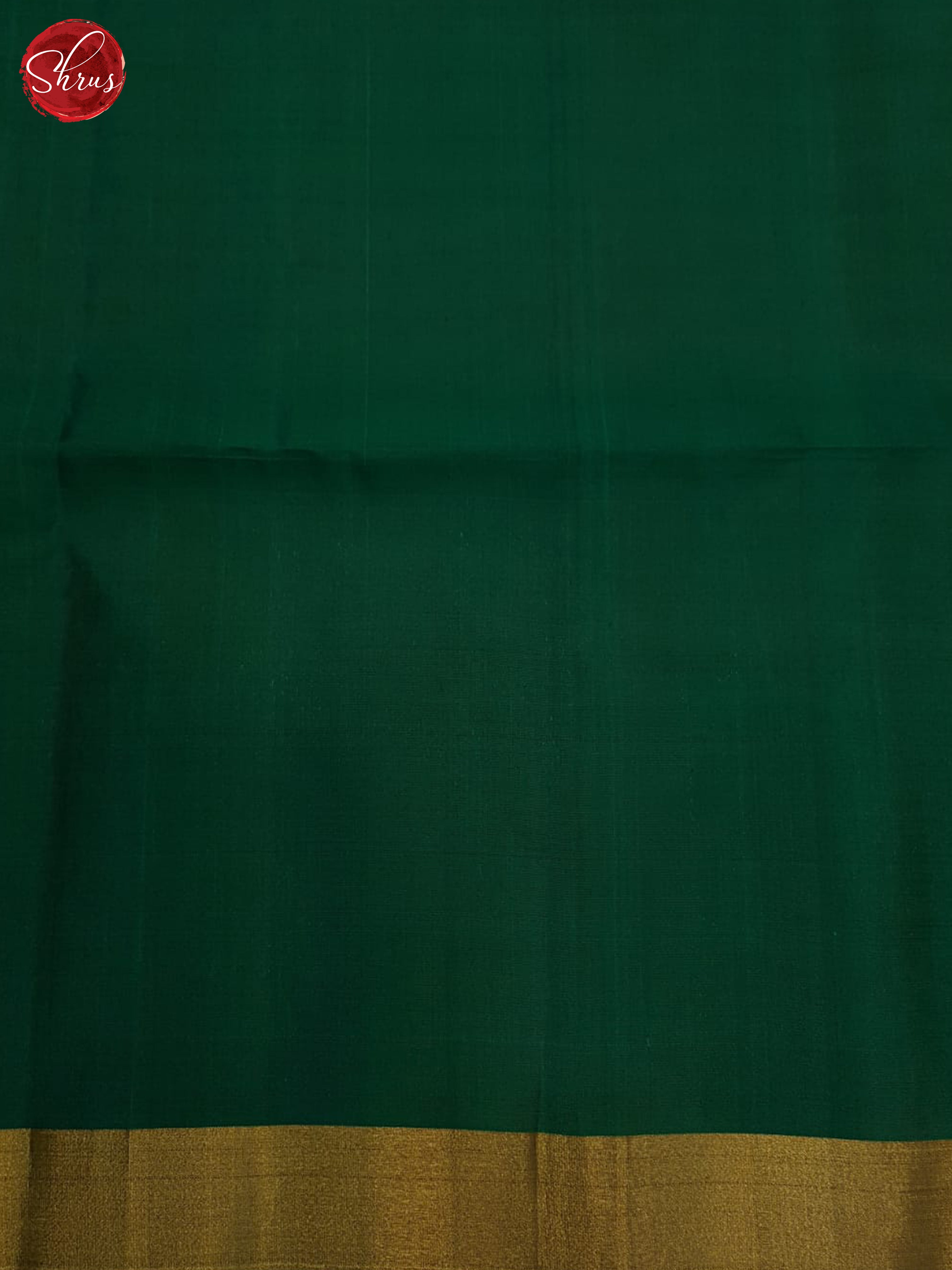 Dark green amd green- Soft Silk Saree - Shop on ShrusEternity.com