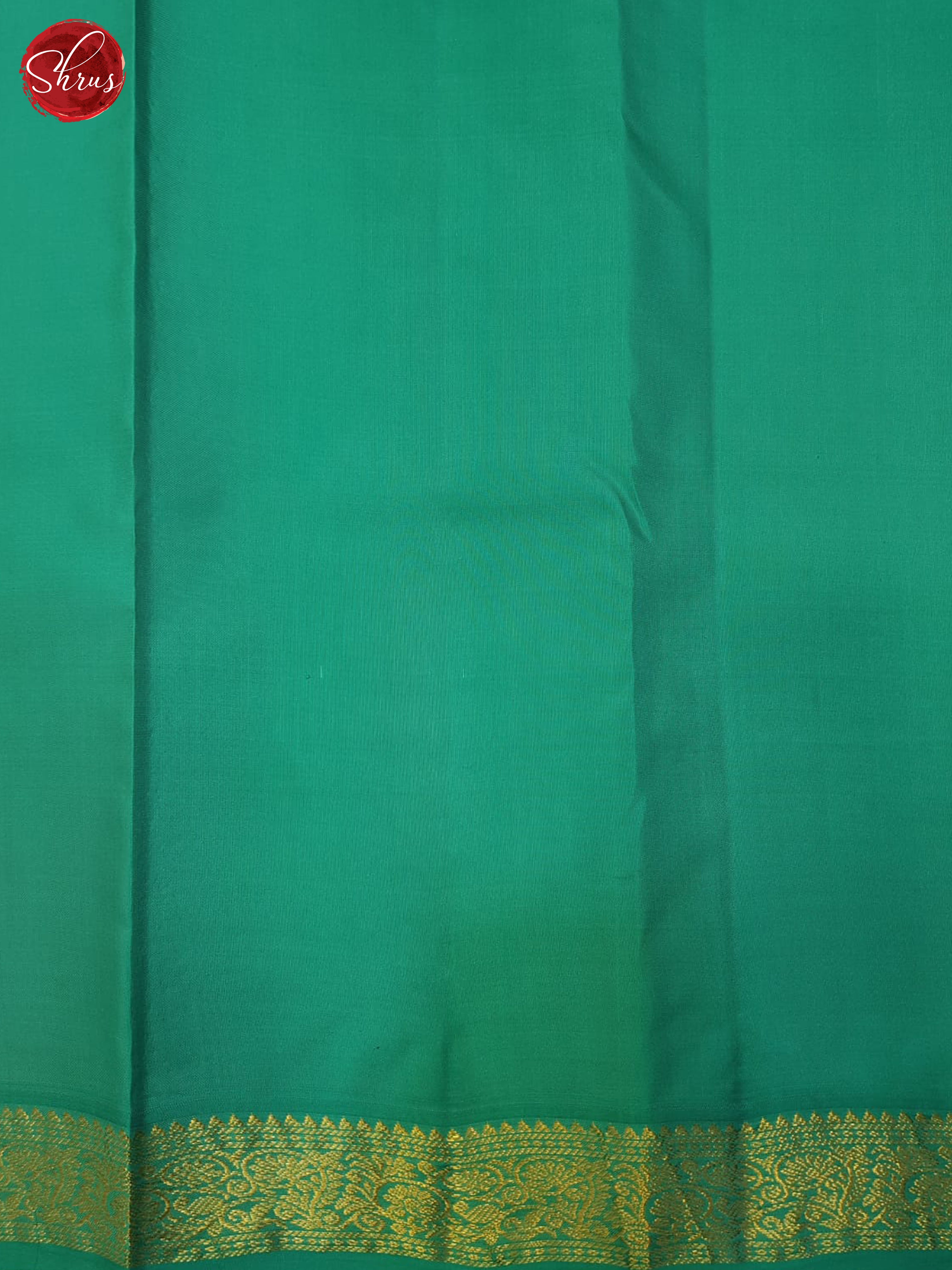 Mustard And Teal Green-soft Silk saree - Shop on ShrusEternity.com