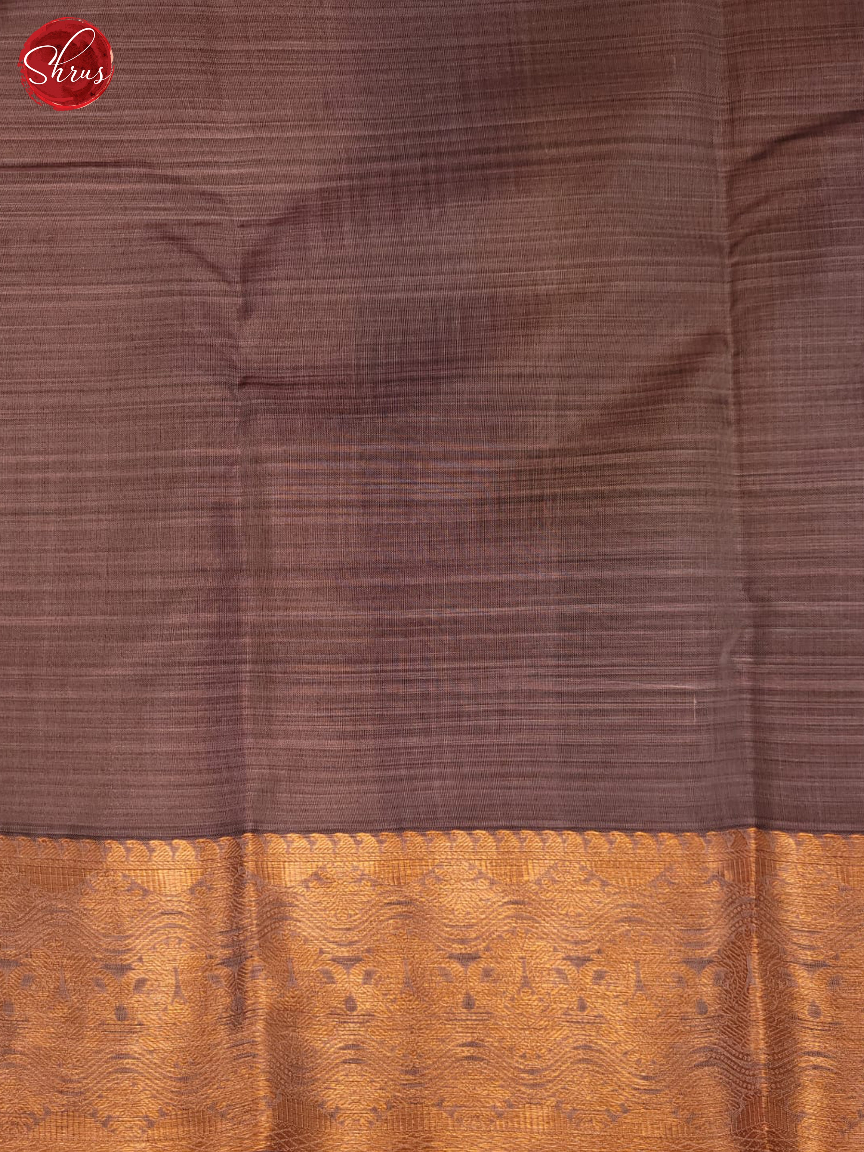 blue and Grey-kanchipuram half-pure silk saree - Shop on ShrusEternity.com