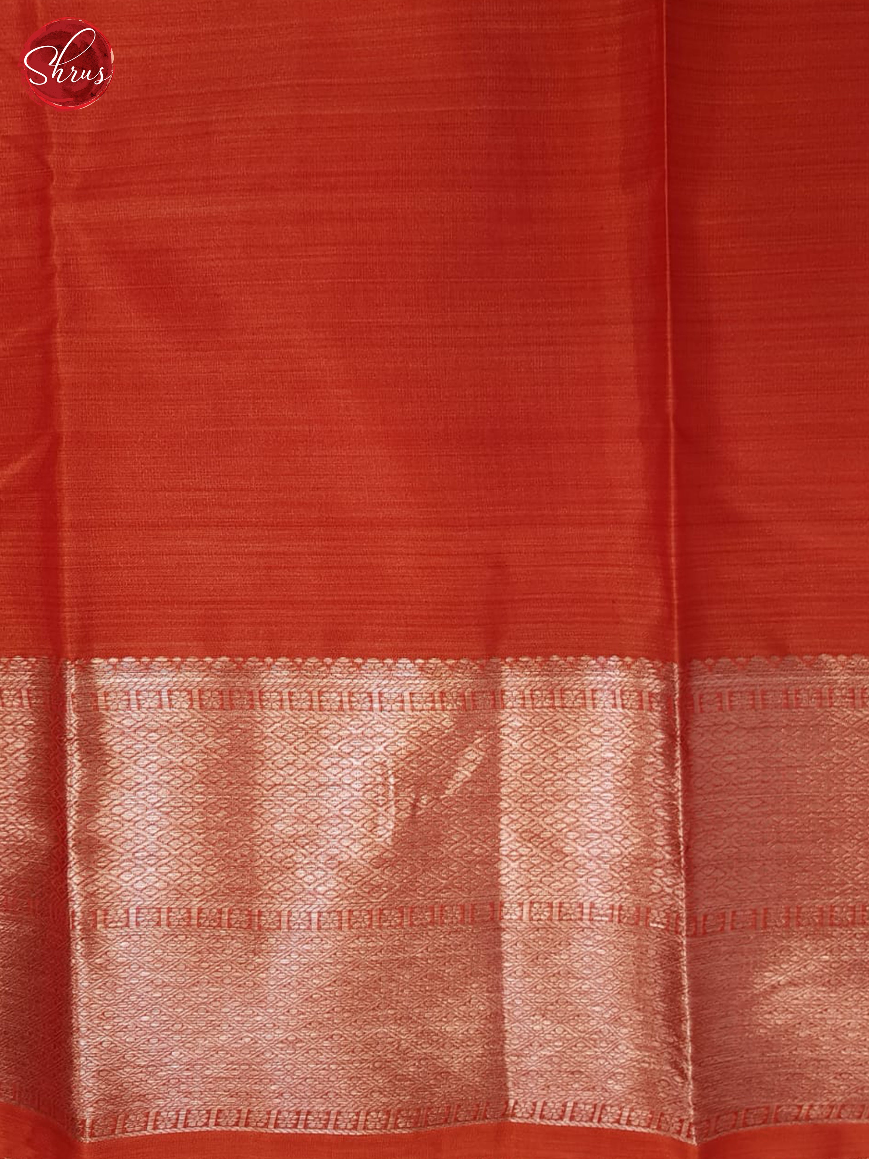 Mathulir Green And Red- Kanchipuram Half- Pure Silk Saree - Shop on ShrusEternity.com