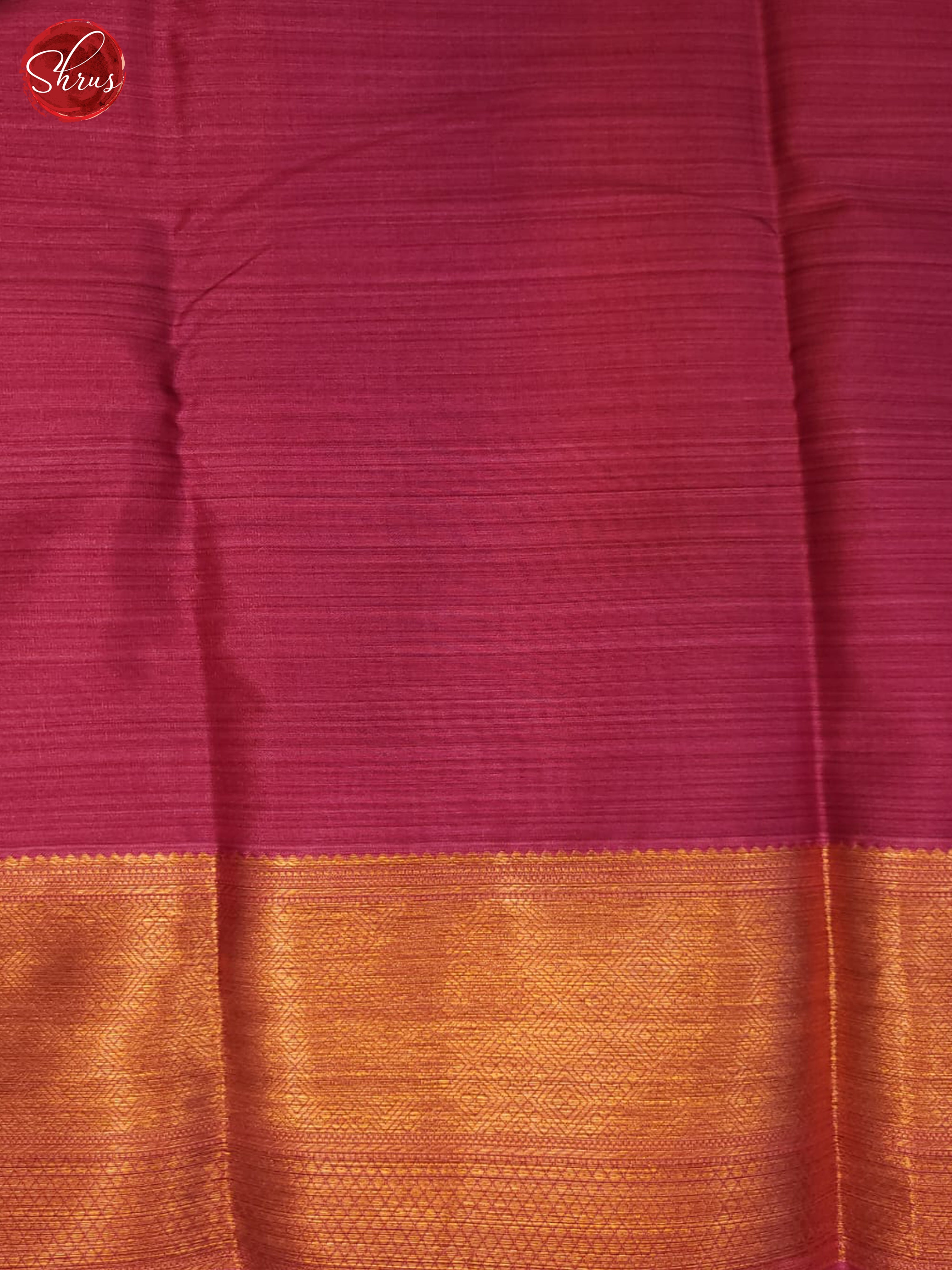 lavender and majenta pink- Kanchipuram half-pure Silk Saree - Shop on ShrusEternity.com