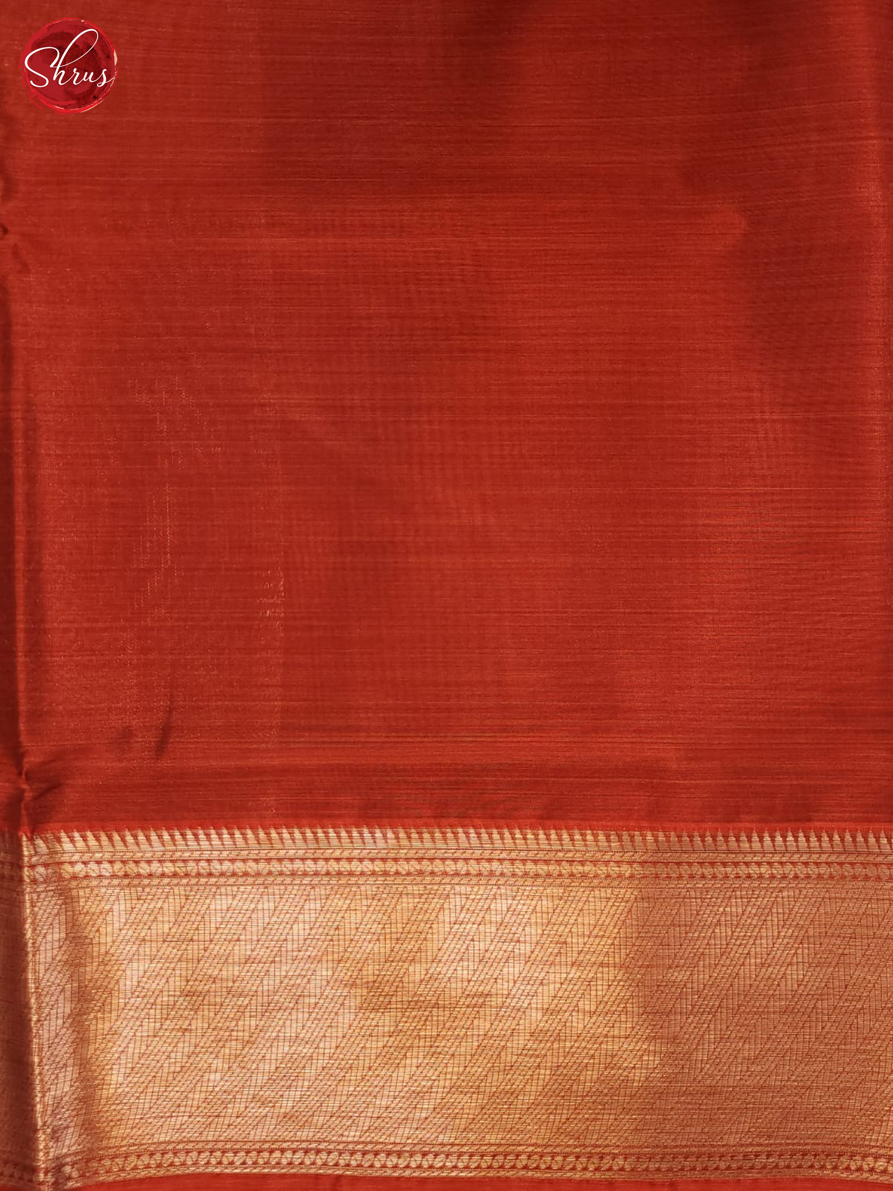 Red and Green-Kanchipuram Half-pure Silk Saree - Shop on ShrusEternity.com