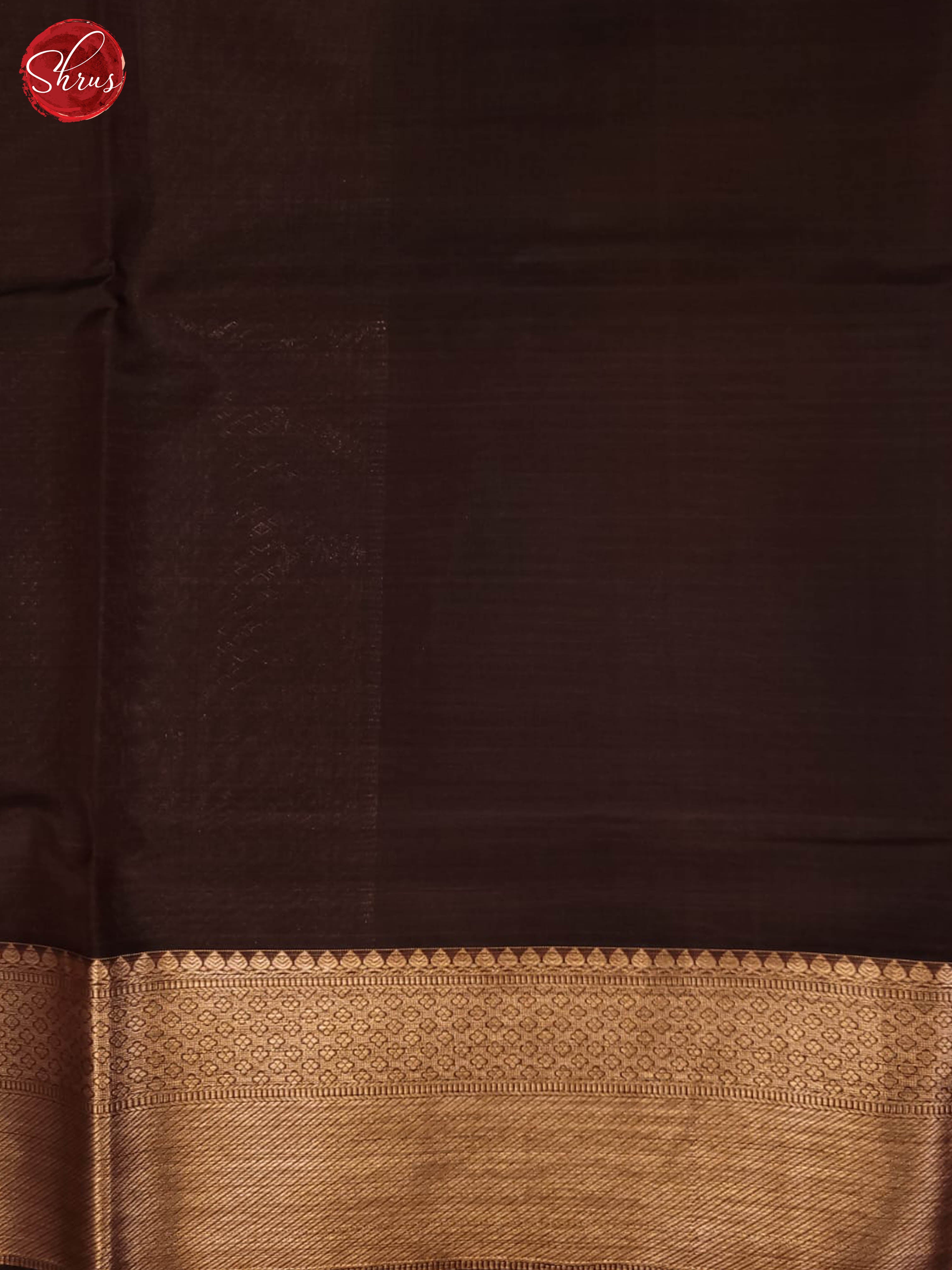 Green and Brown- Kanchipuram Half-pure Silk Saree - Shop on ShrusEternity.com