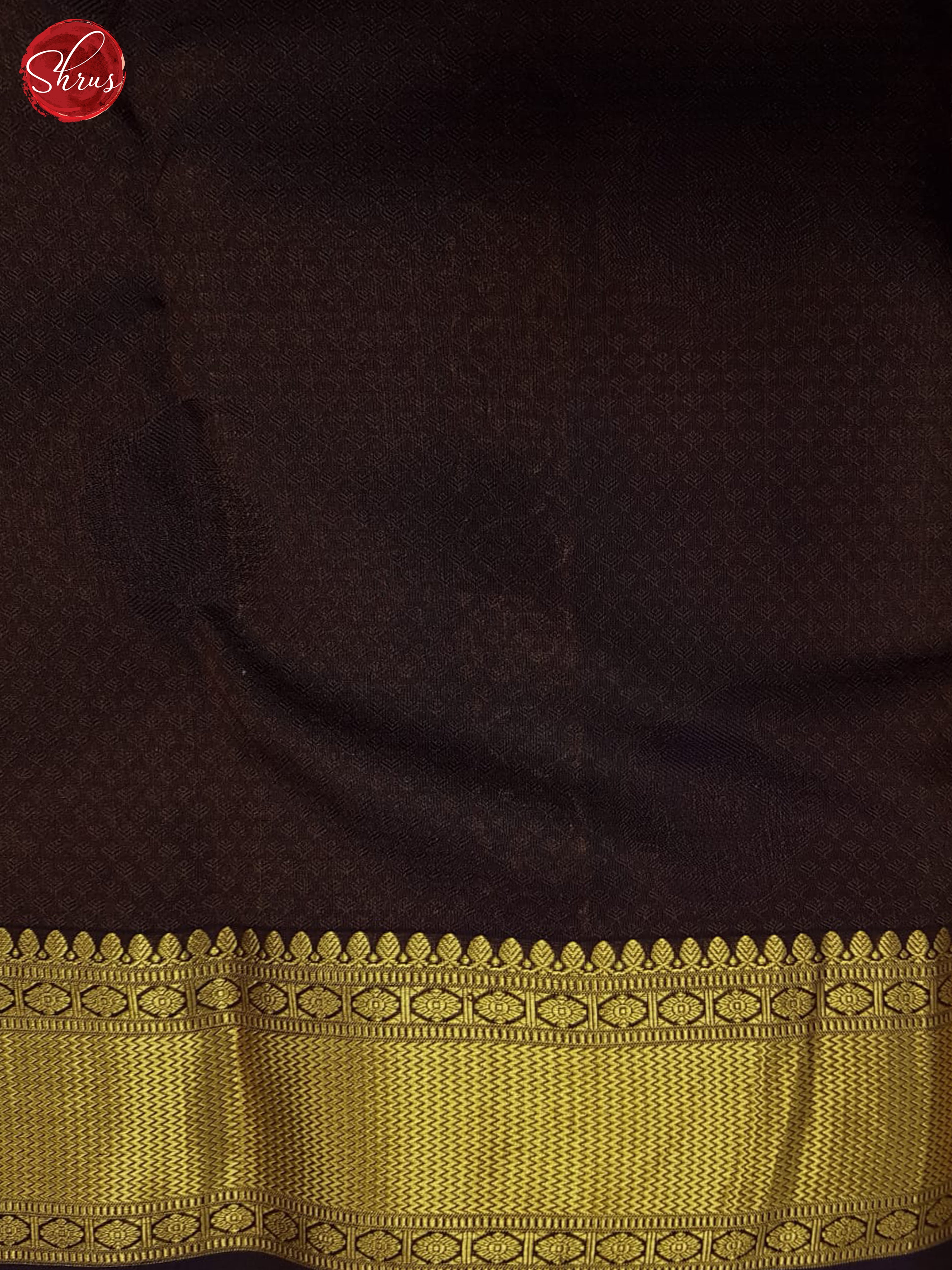 Dusty Wine And Deep Wine-Kanchipuram half-pure silk saree - Shop on ShrusEternity.com