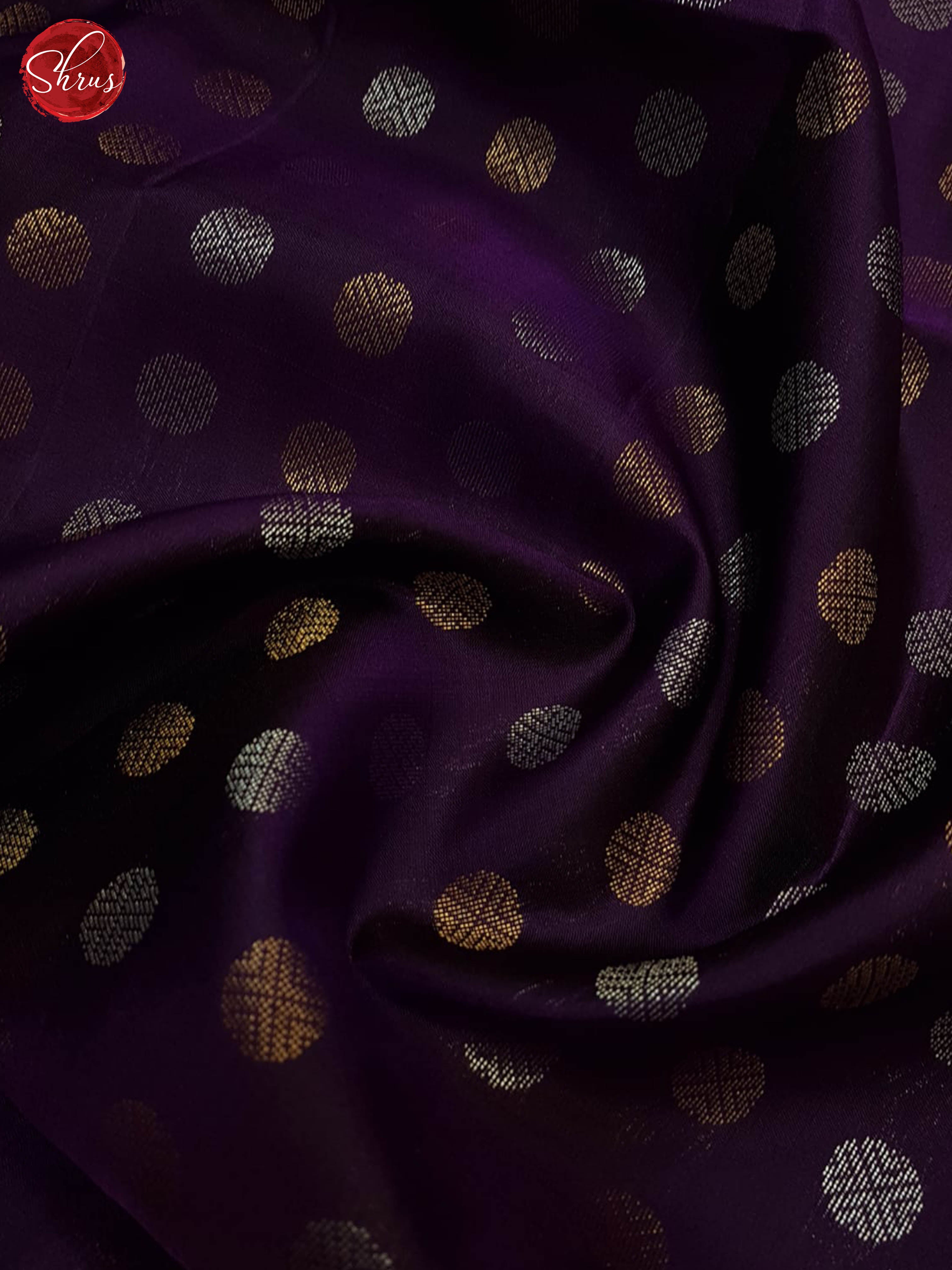 Purple And Orangish Pink- Soft Silk Saree - Shop on ShrusEternity.com