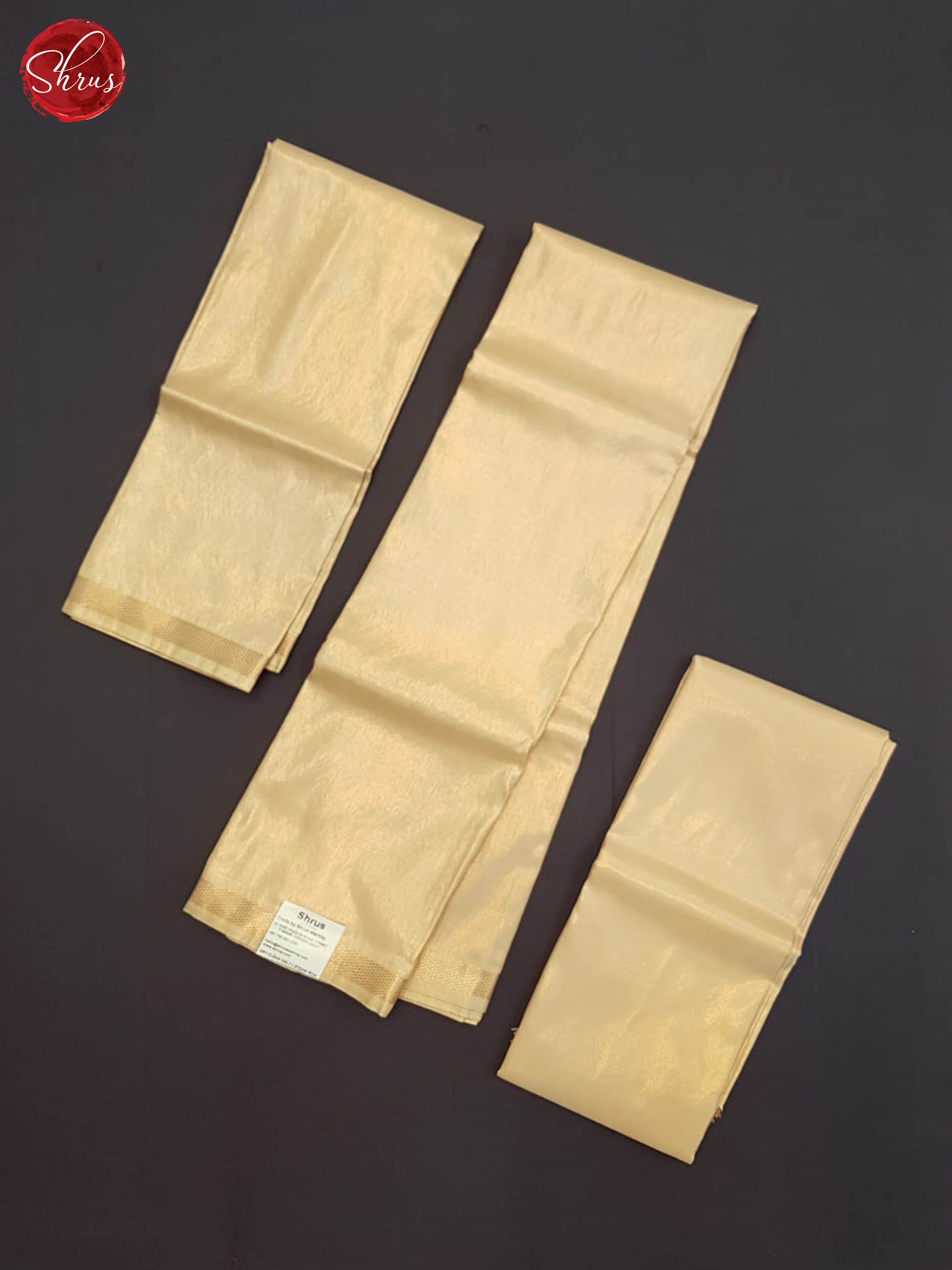 Copper Shaded Brown -Semi Tissue Men's Dhoti(8*4)(8Mozham) - Shop on ShrusEternity.com