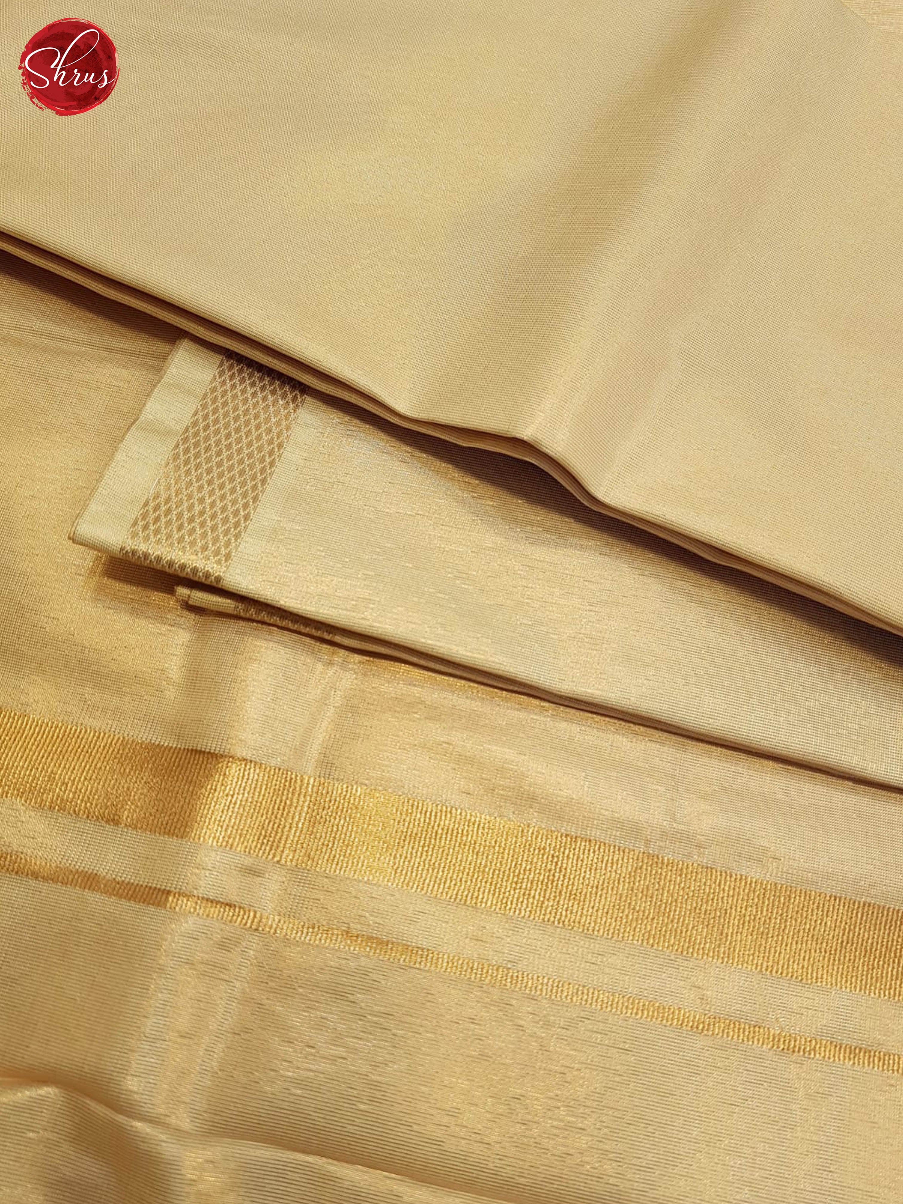 Copper Shaded Brown -Semi Tissue Men's Dhoti(8*4)(8Mozham) - Shop on ShrusEternity.com