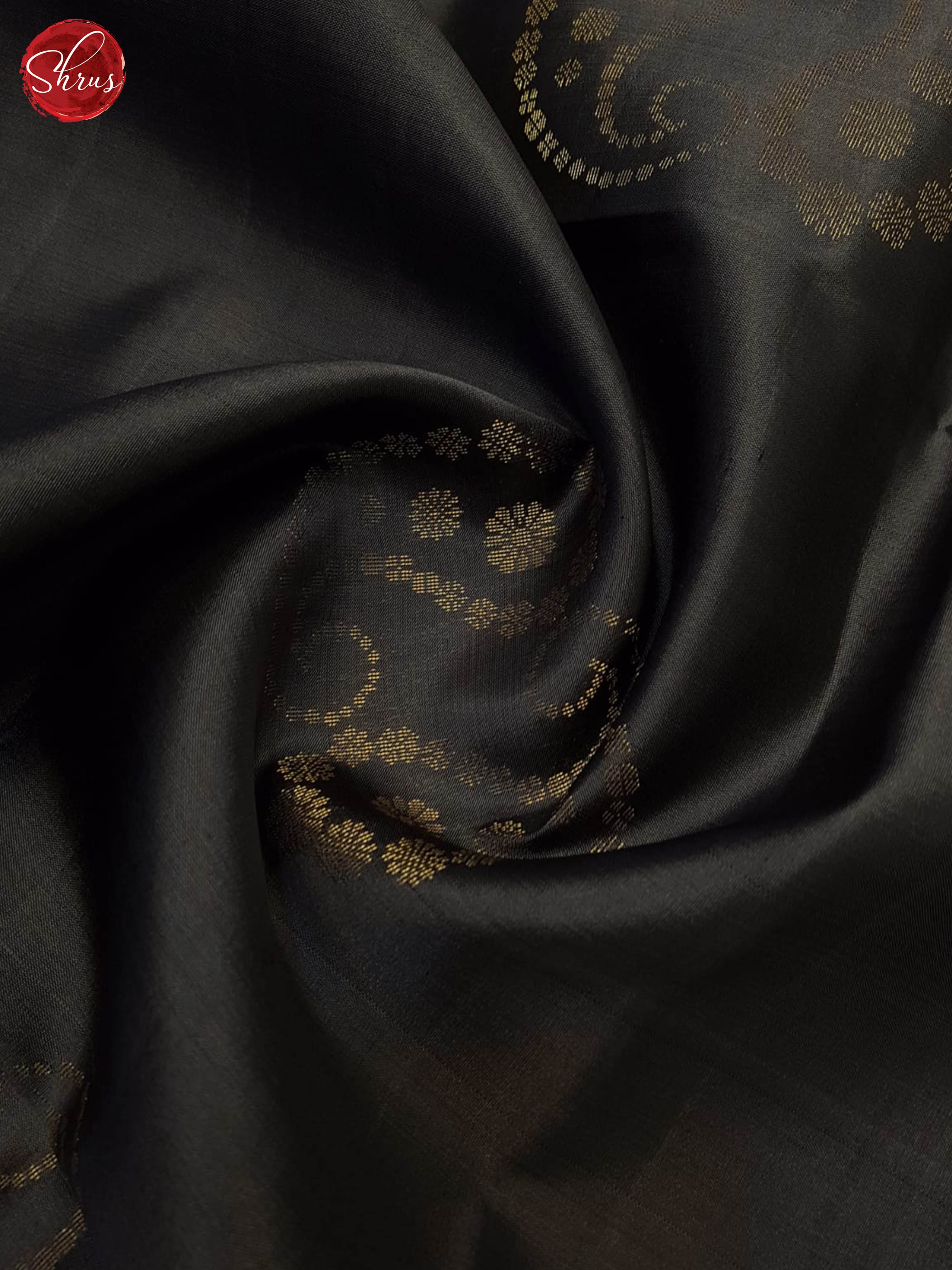 Grey And Maroon- Soft Silk Saree - Shop on ShrusEternity.com