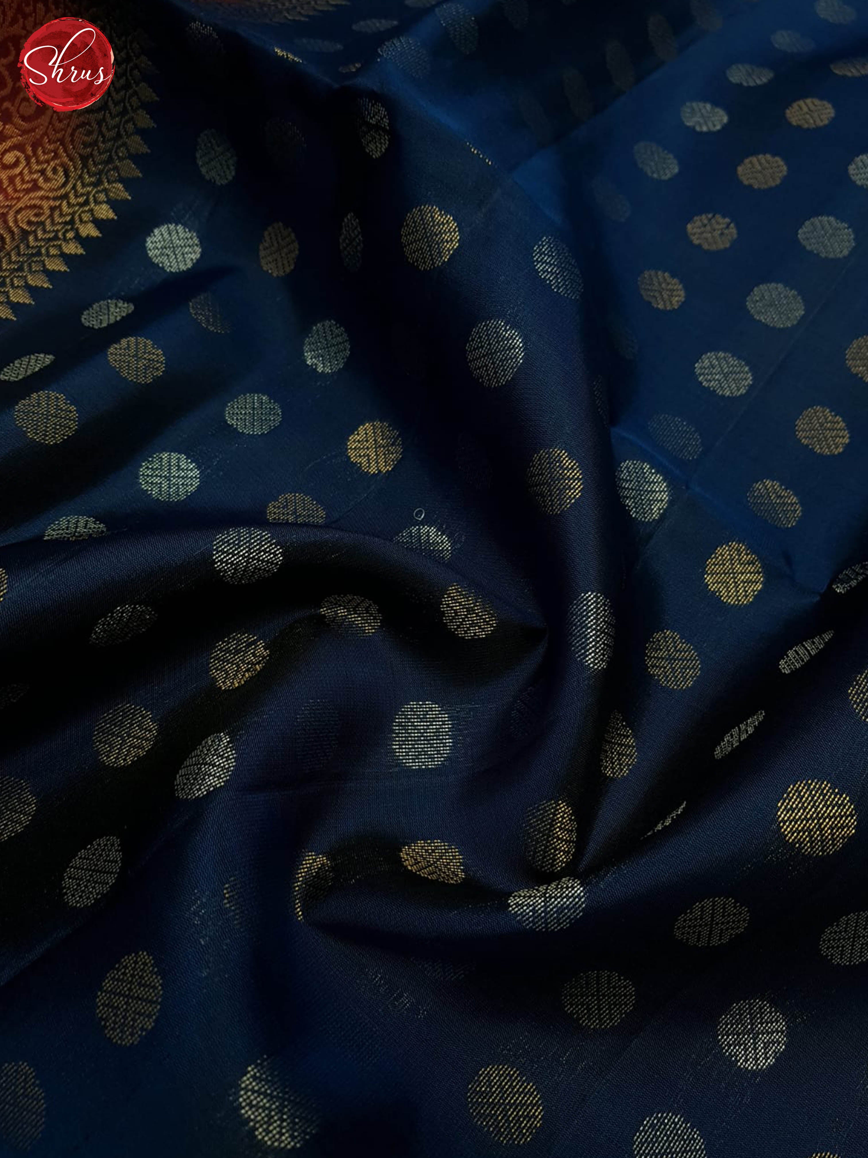 Blue And Maroon- Soft Silk Saree - Shop on ShrusEternity.com