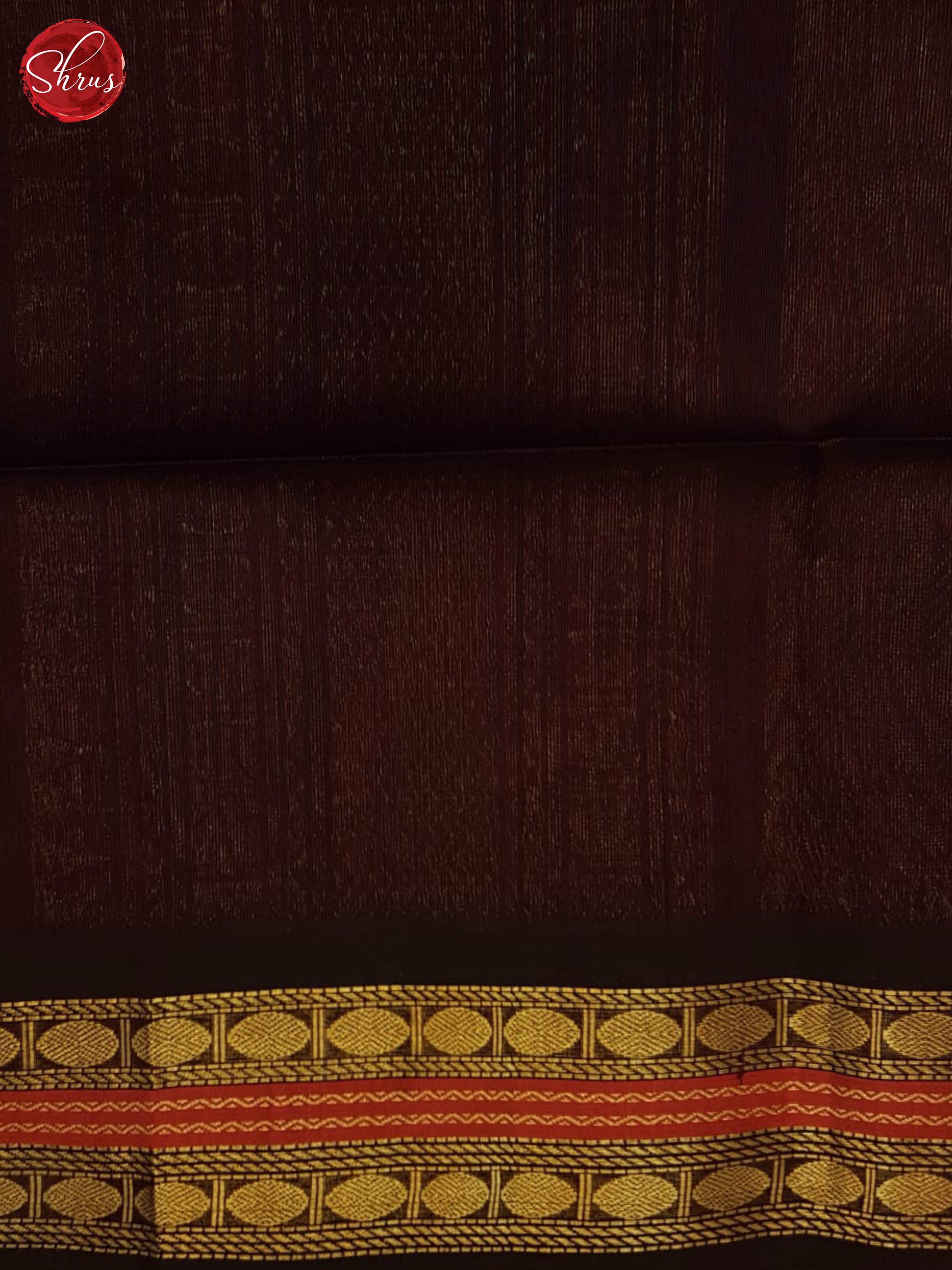 Pink And Brown- Silk Cotton Saree - Shop on ShrusEternity.com