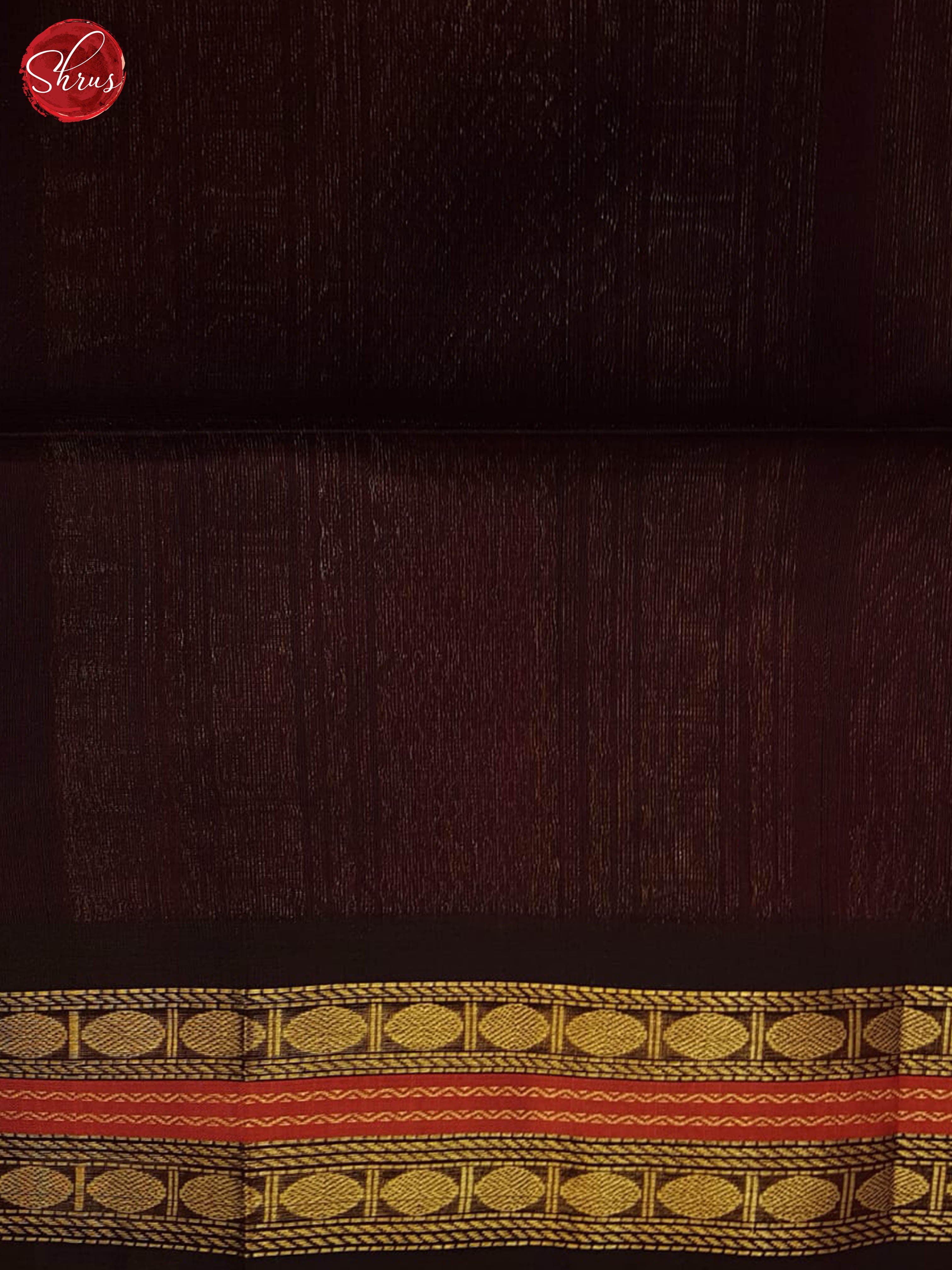 Pink And Brown- Silk Cotton Saree - Shop on ShrusEternity.com