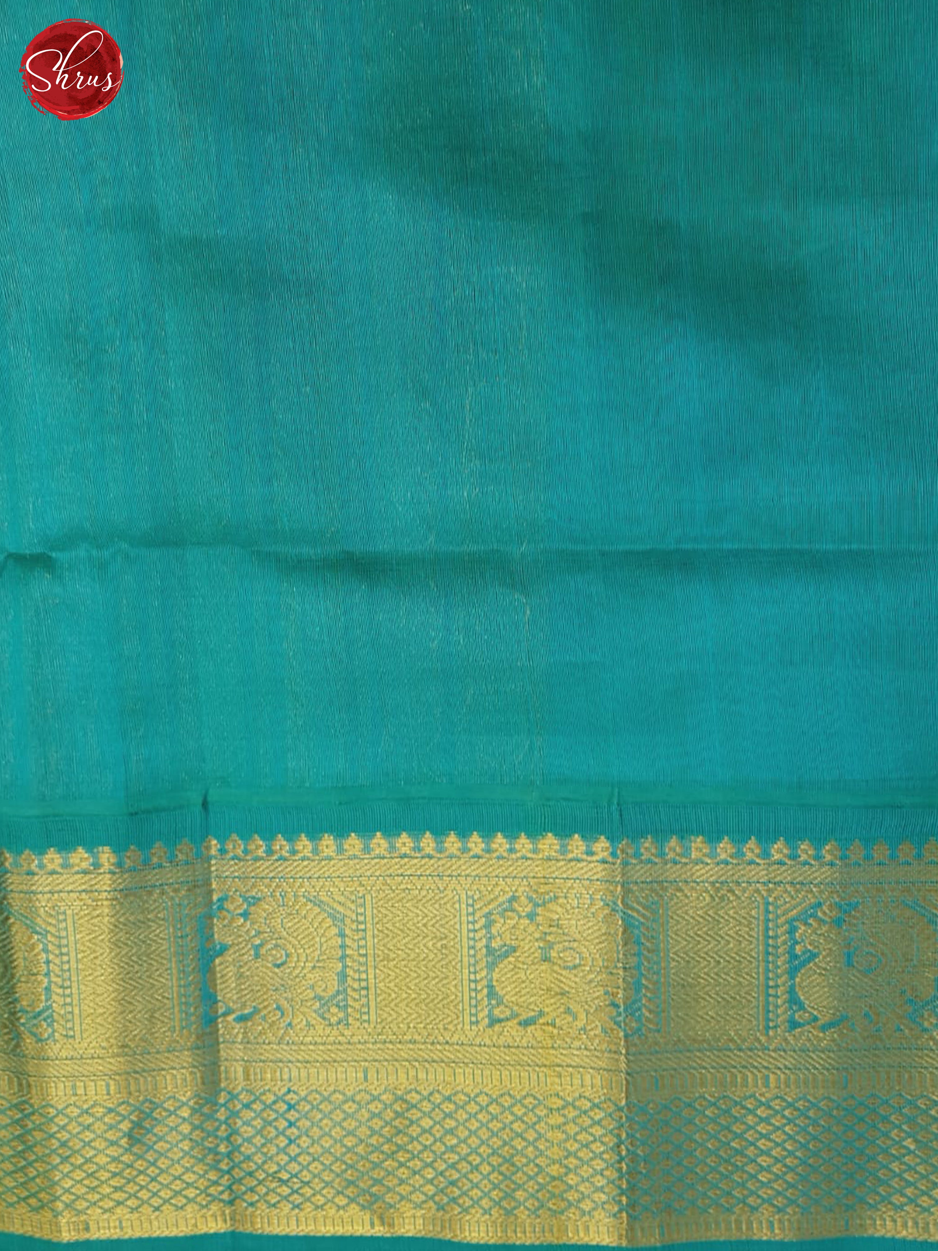 Vadamalli And Blue- silk cotton saree - Shop on ShrusEternity.com