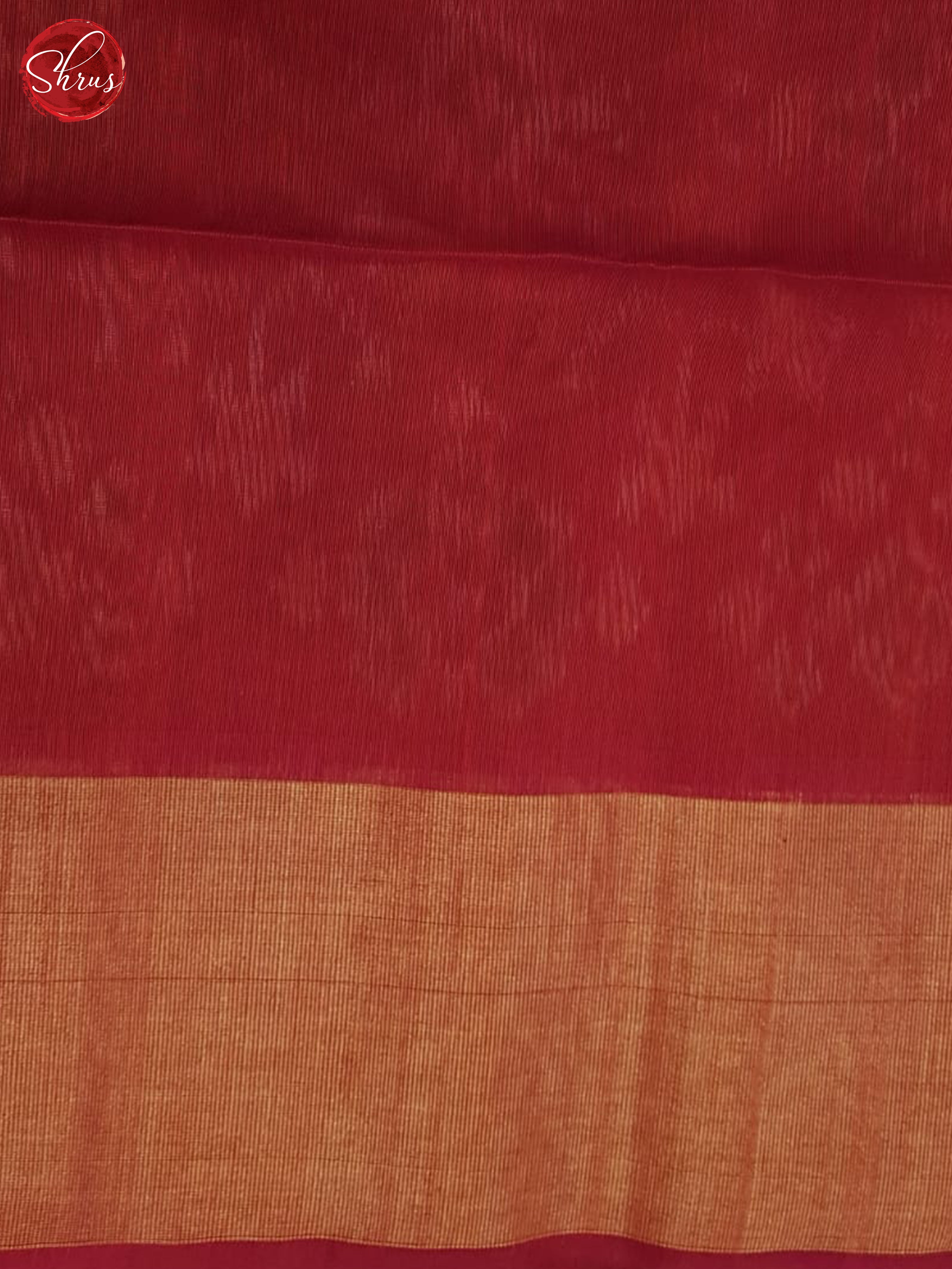 Blue And Red- Pochampally Silk Cotton Saree - Shop on ShrusEternity.com