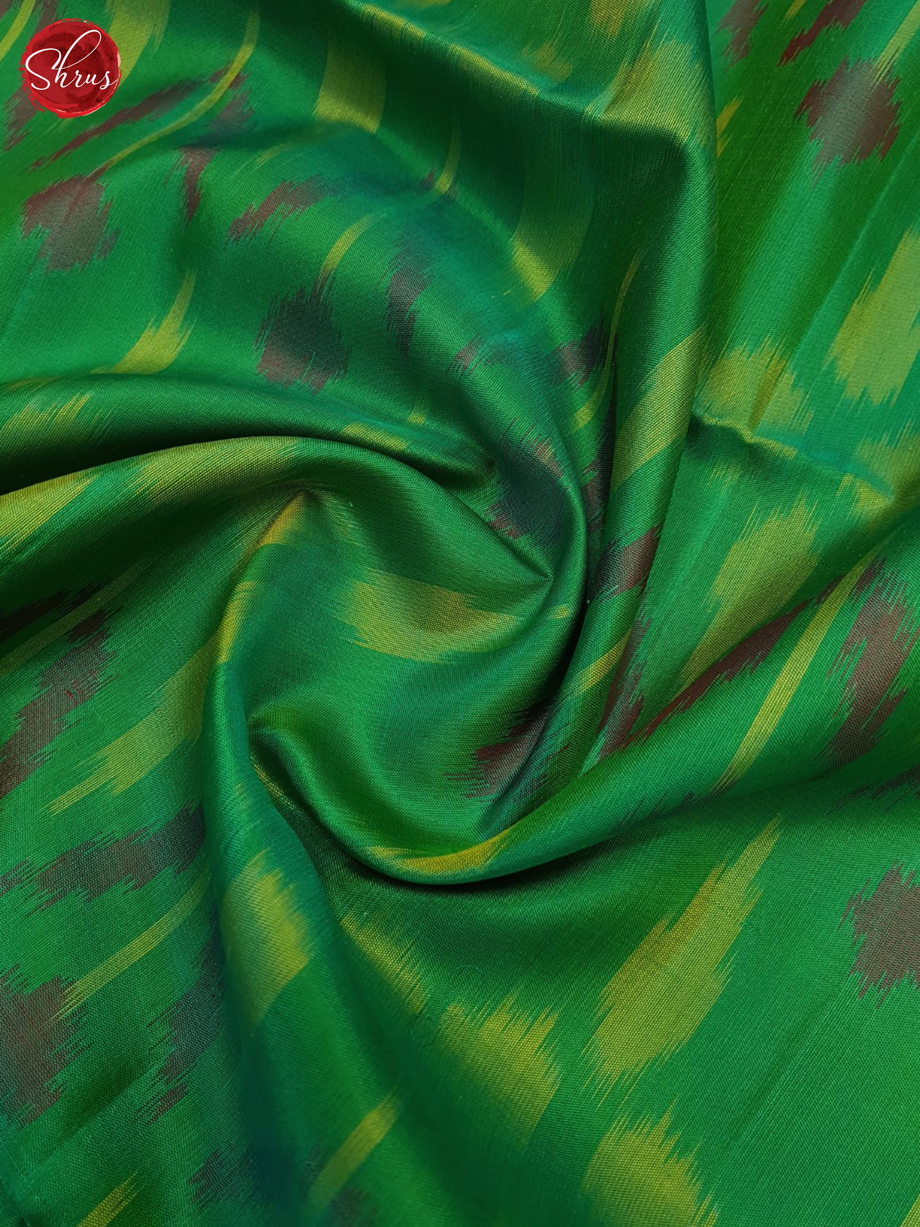 Green And Blue- Soft silk Saree - Shop on ShrusEternity.com