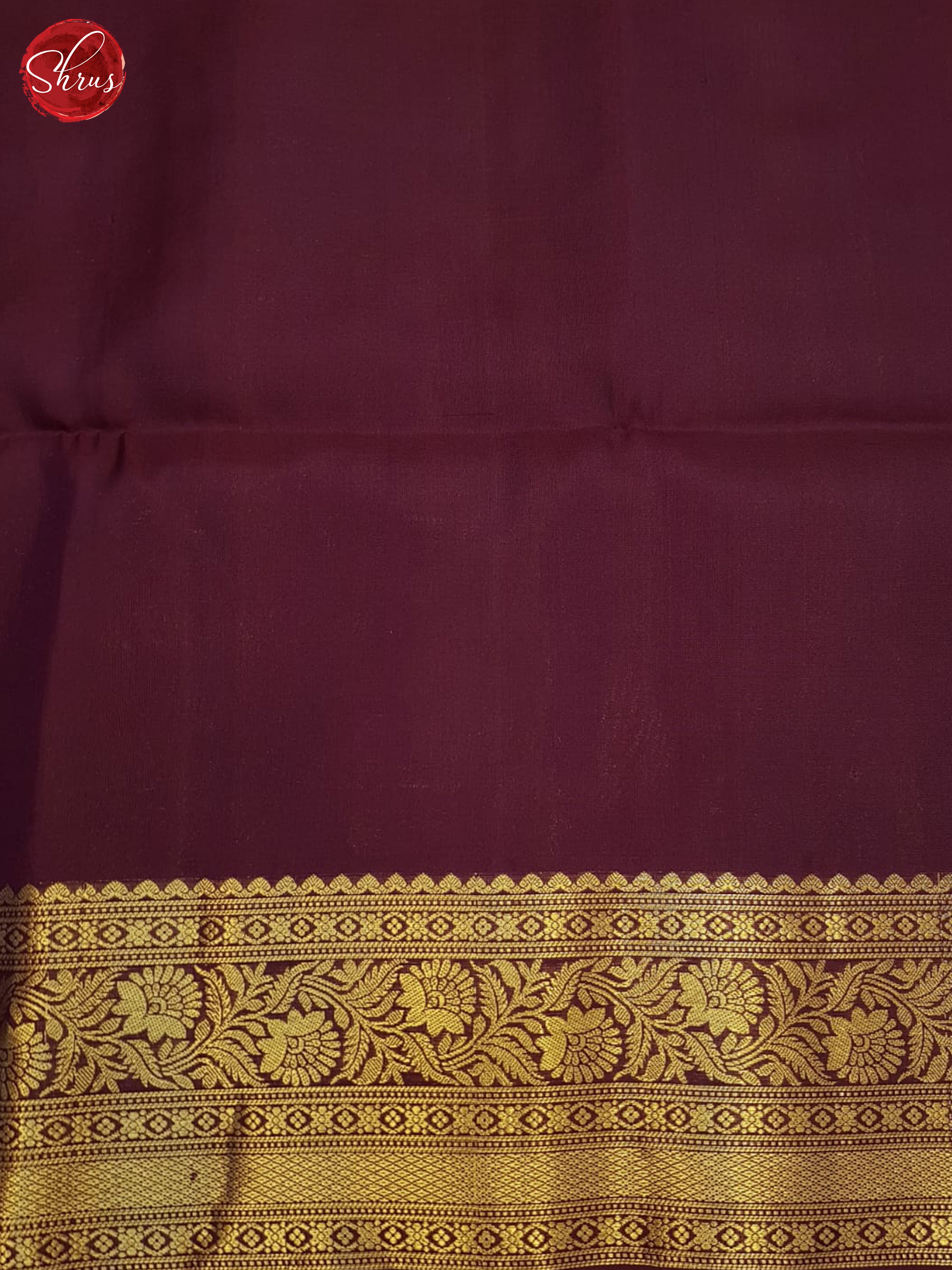 Dusty Brown And Maroon- Soft Silk Saree - Shop on ShrusEternity.com