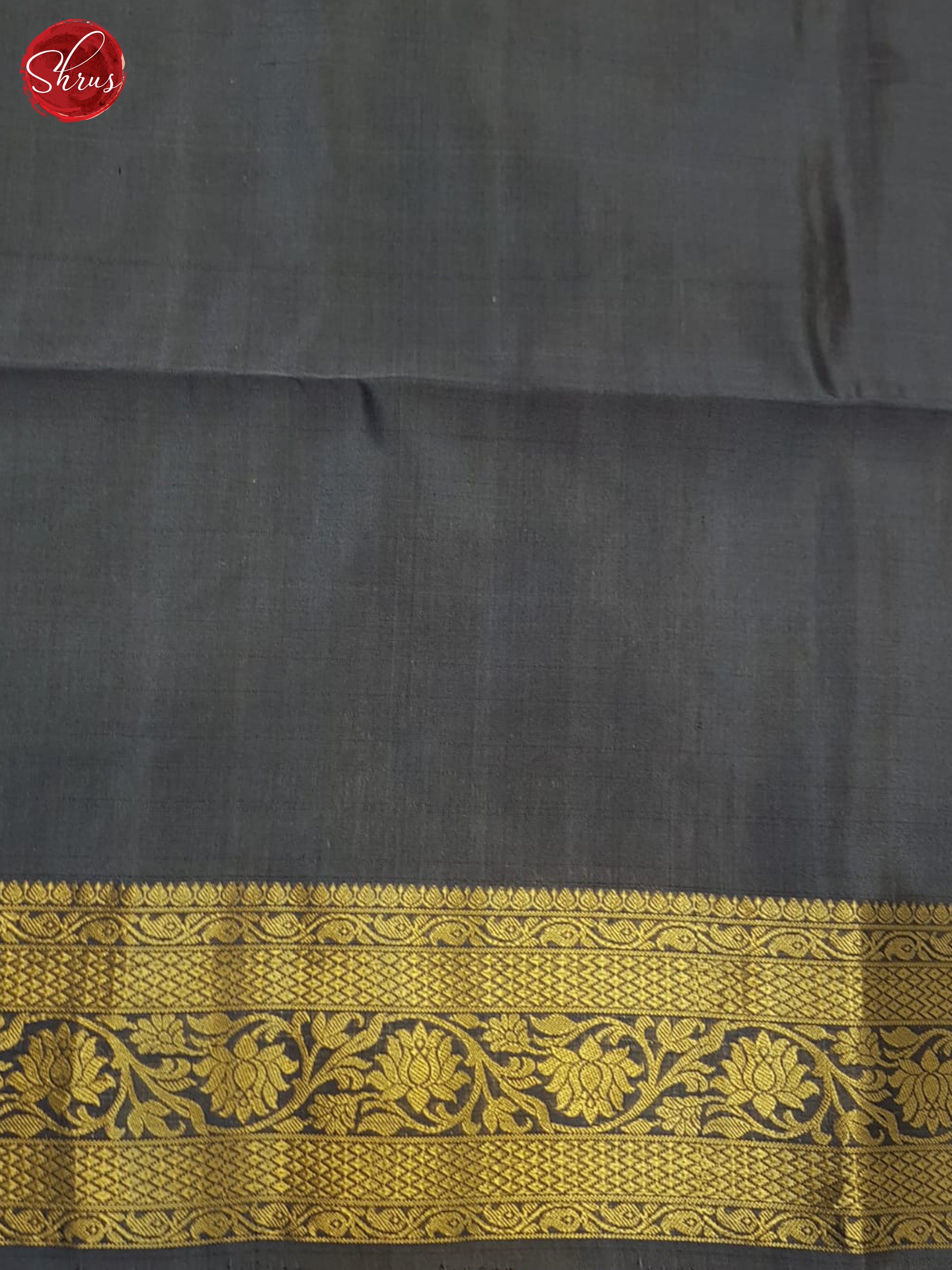 Green And Grey- soft Silk Saree - Shop on ShrusEternity.com