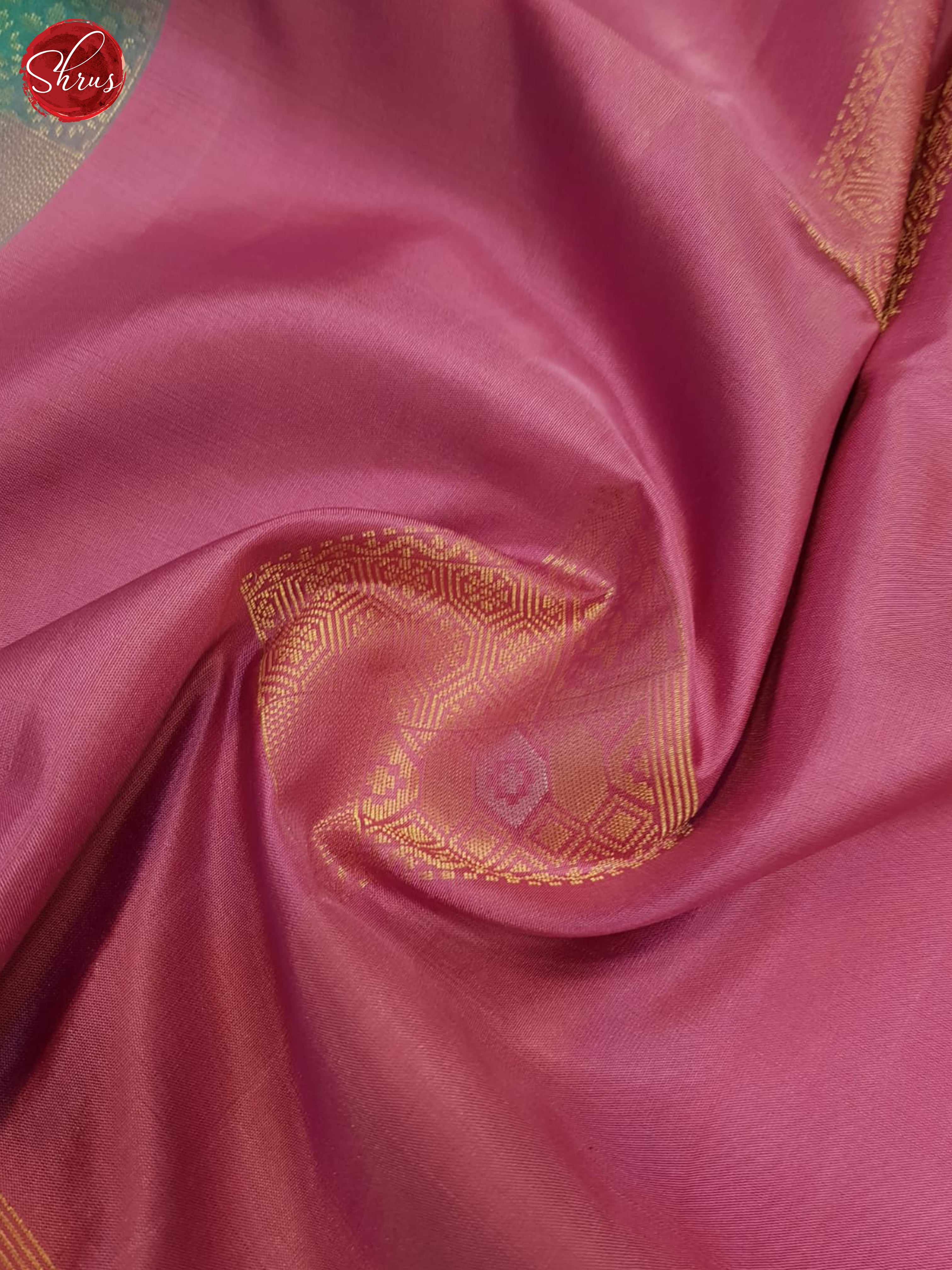 Pink And Green- Soft Silk Saree - Shop on ShrusEternity.com