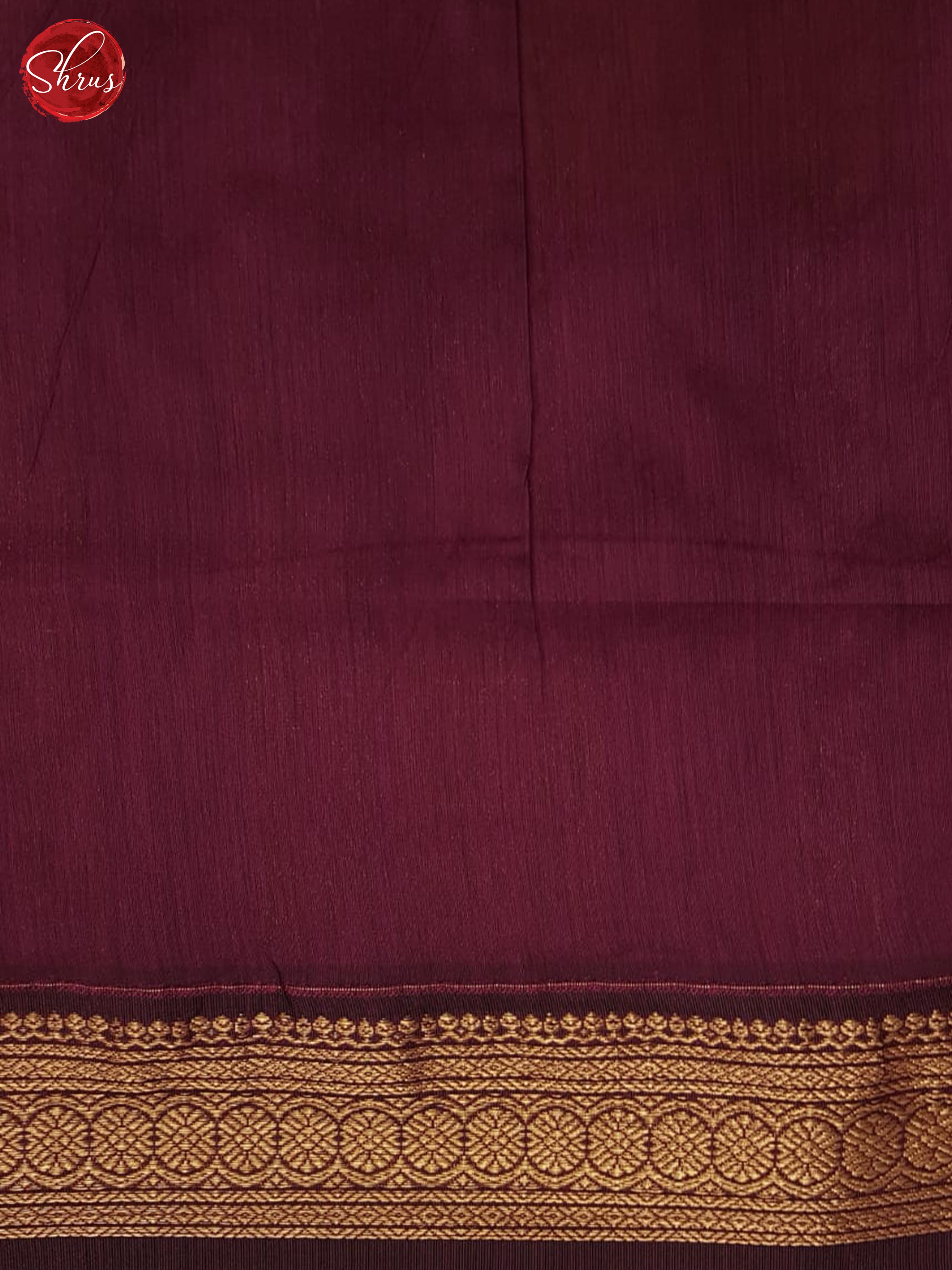 Mustard And Maroon- Kalyani Silk Cotton - Shop on ShrusEternity.com