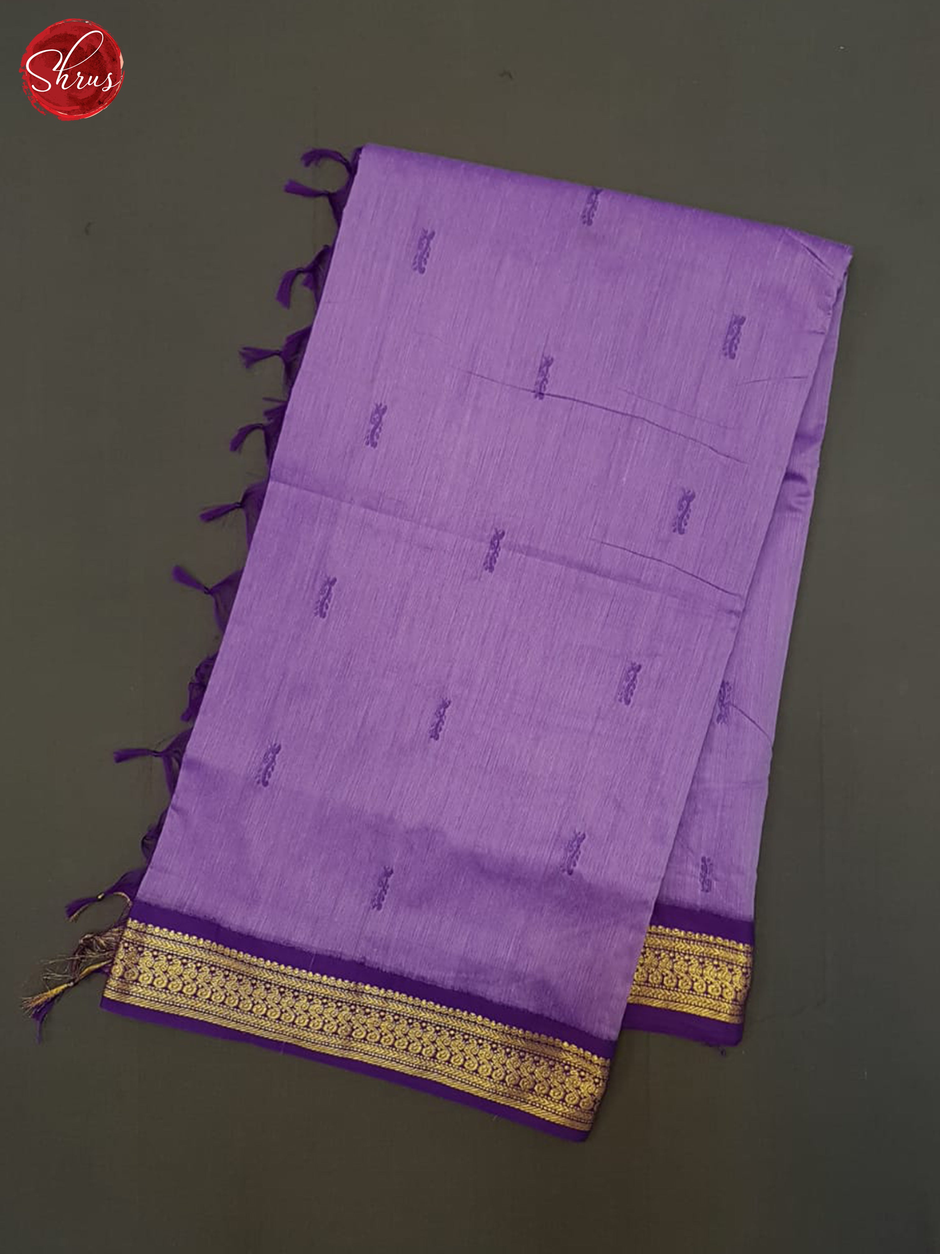 Lavender And Purple- Kalyani Cotton Saree - Shop on ShrusEternity.com