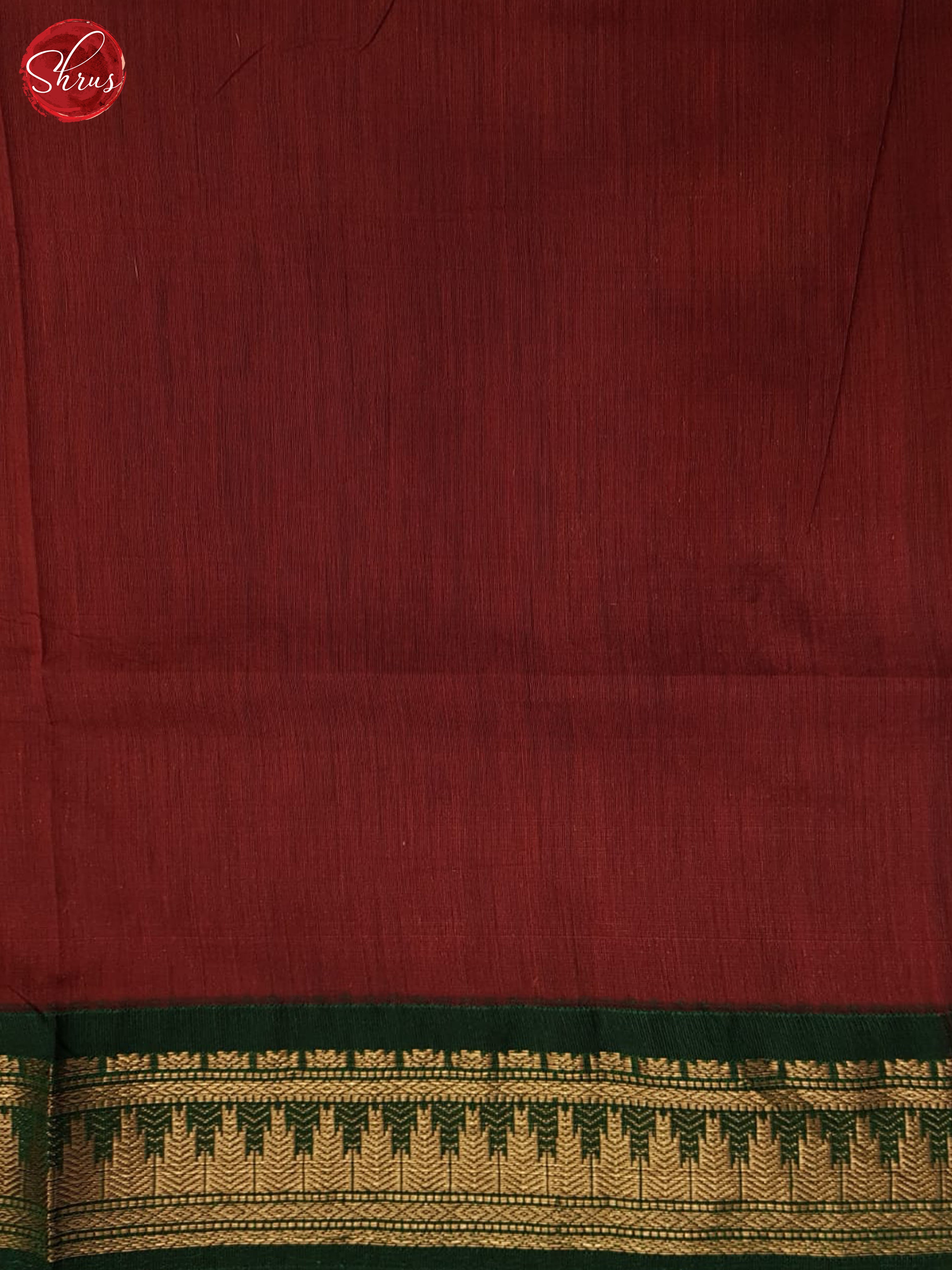 Red And Green- Kalyani Cotton Saree - Shop on ShrusEternity.com