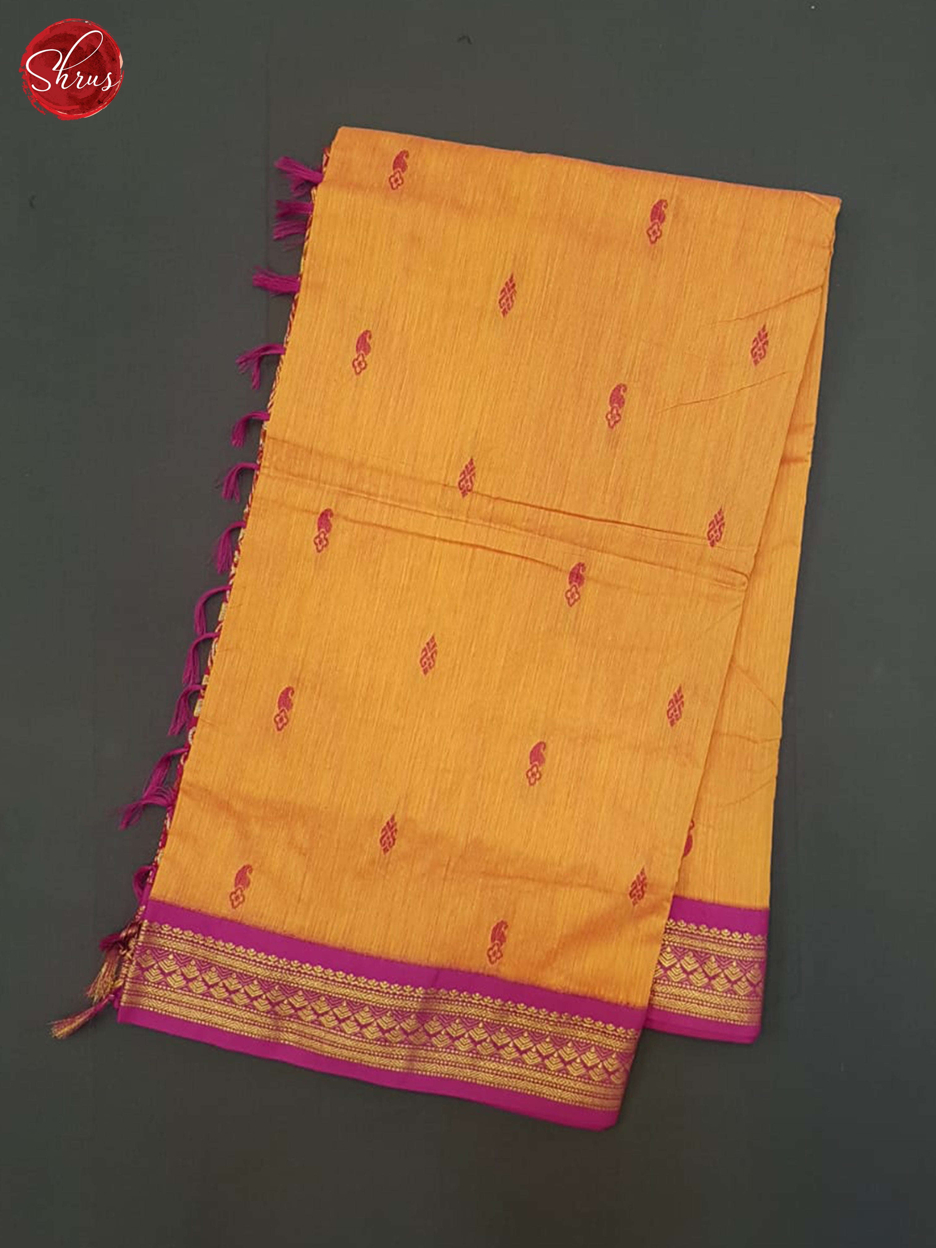 Pale orange And Pink- Kalyani Cotton Saree - Shop on ShrusEternity.com