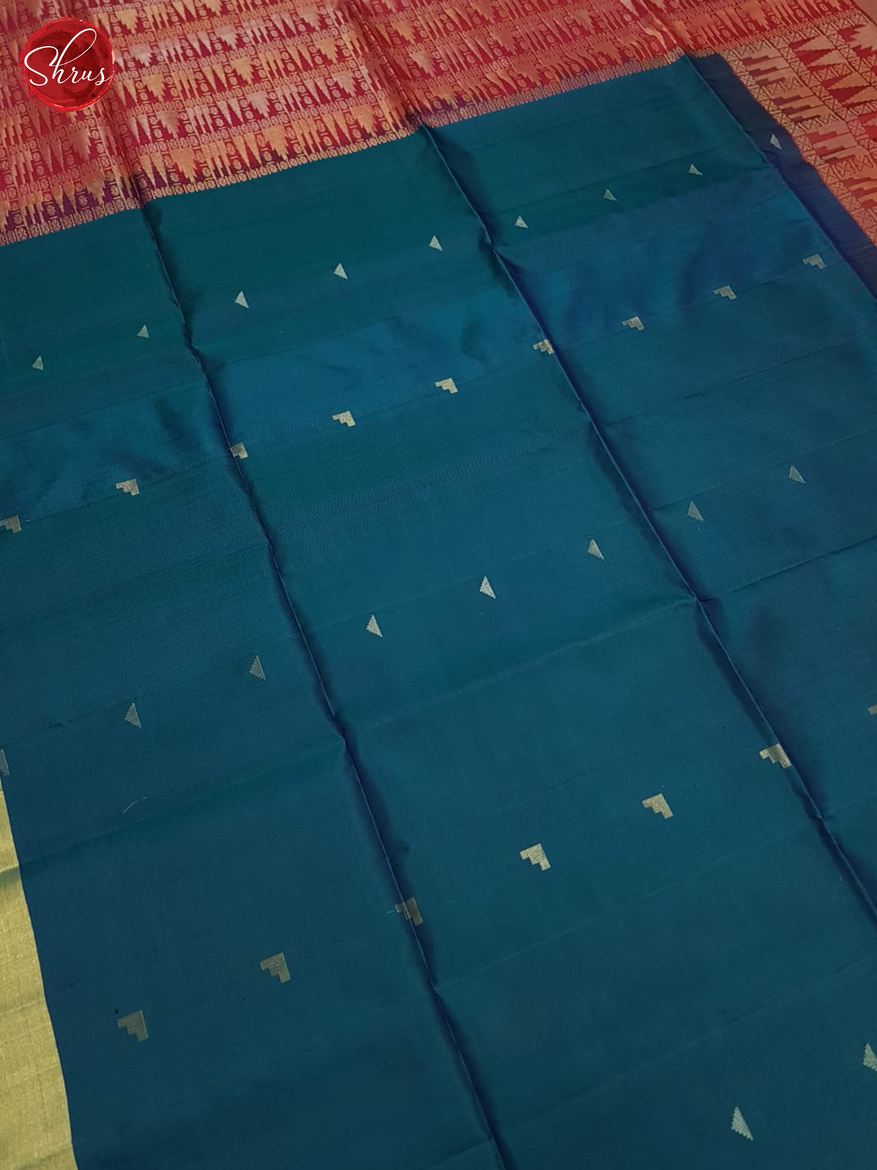 Blue And Pink- Soft Silk Saree - Shop on ShrusEternity.com