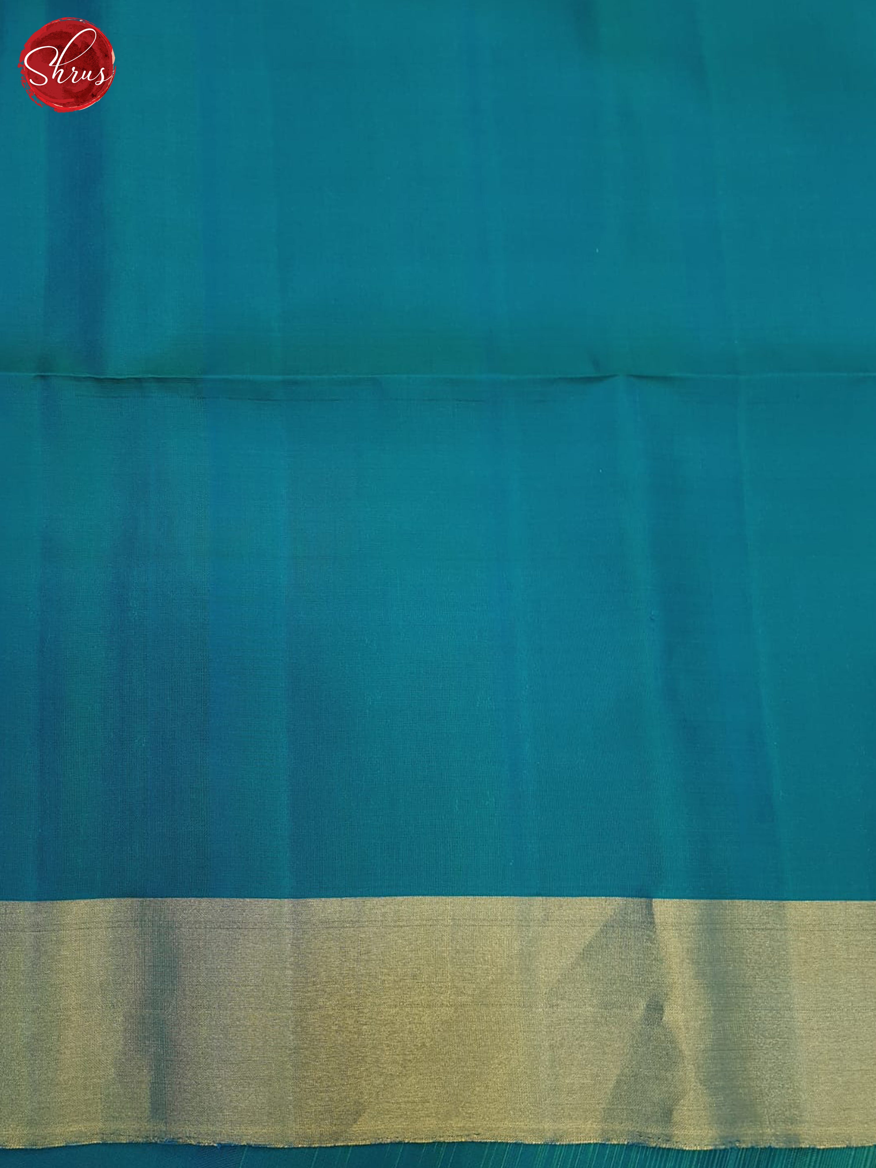 Green & Blue - Soft Silk Saree - Shop on ShrusEternity.com