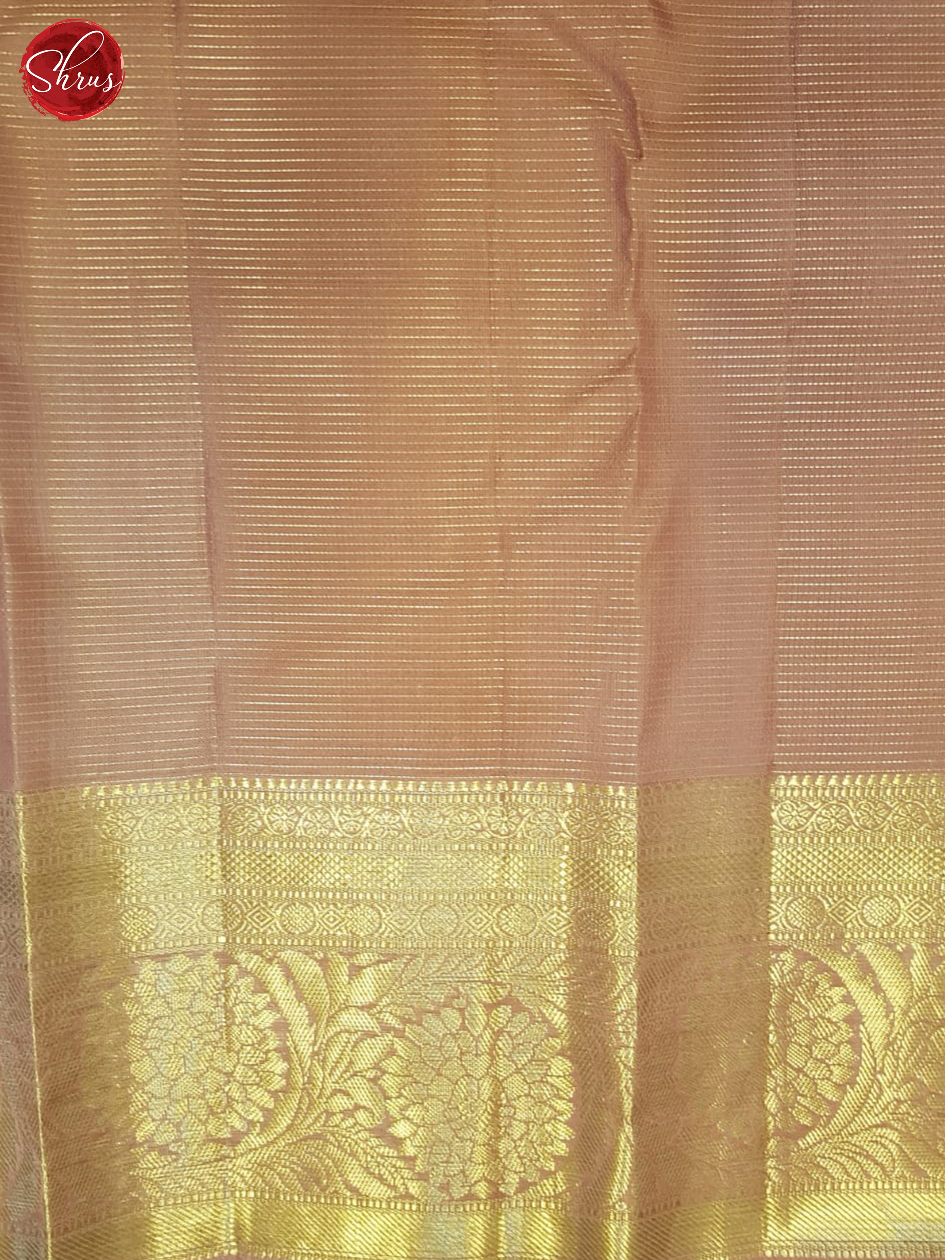 Dusty Mild Lavender(Single Tone)- Kanchipuram Silk Saree - Shop on ShrusEternity.com