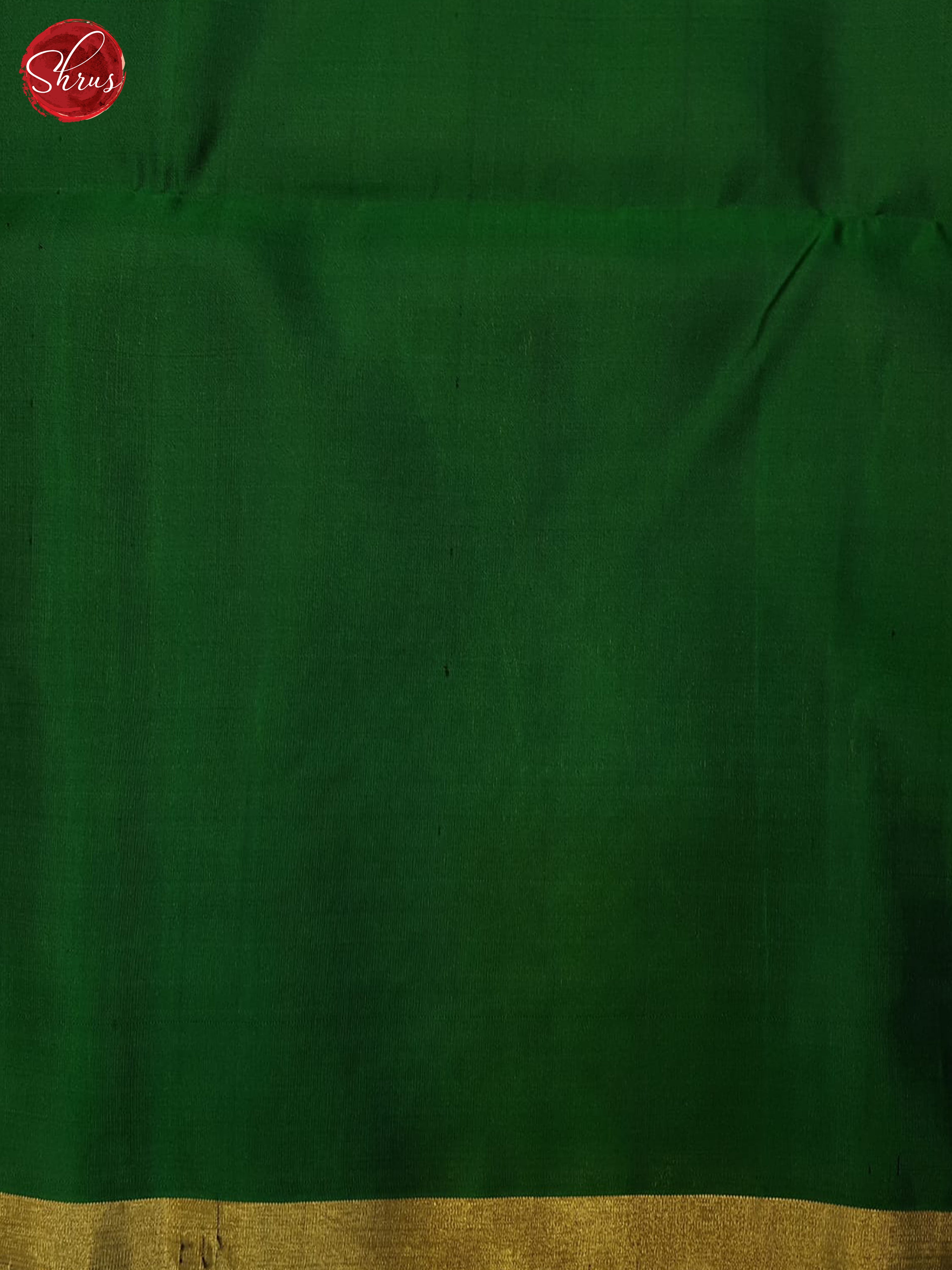 Green(Single Tone)- Soft Silk Saree - Shop on ShrusEternity.com