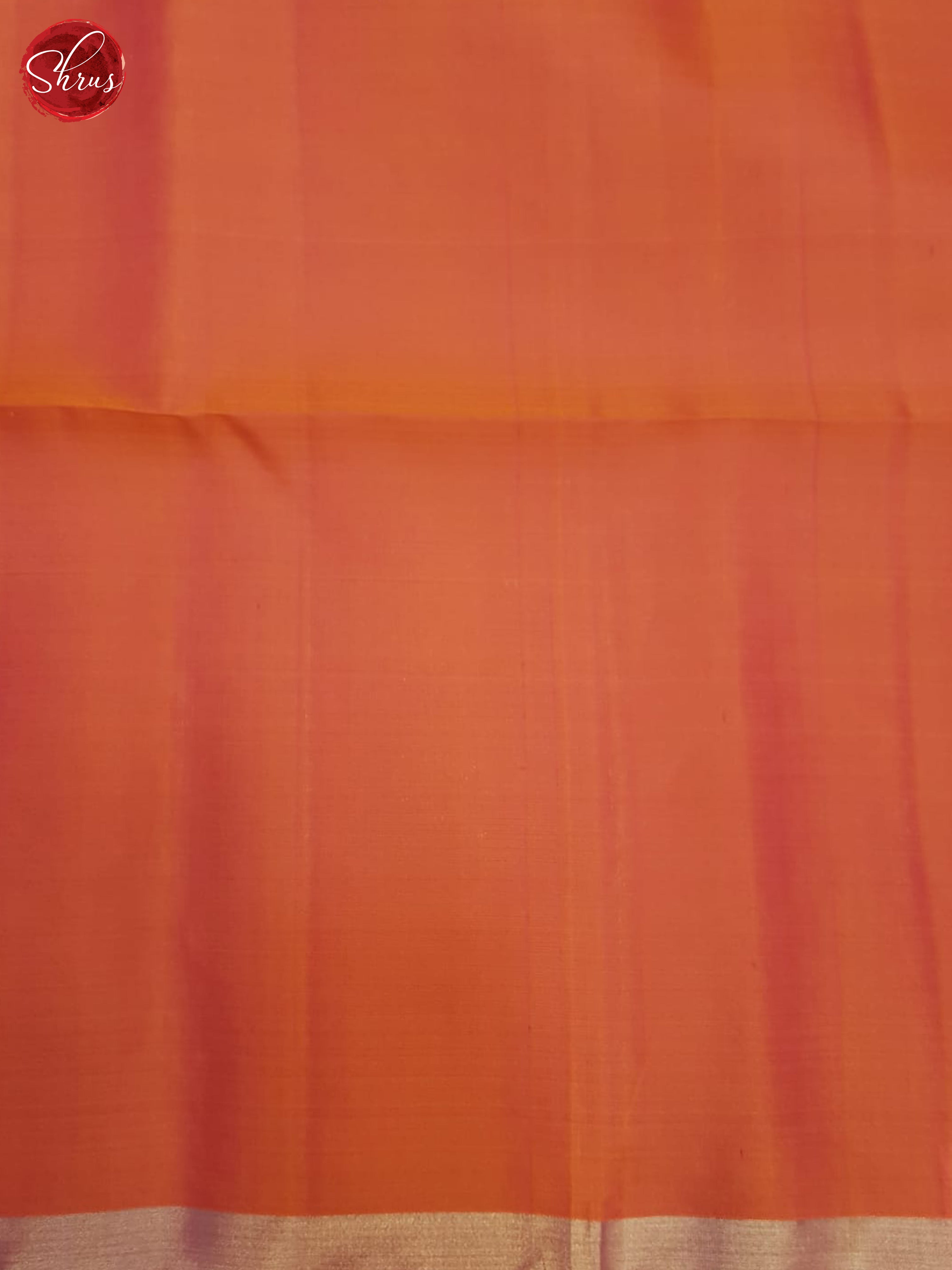 Wine And Orangish Pink- Soft Silk Saree - Shop on ShrusEternity.com