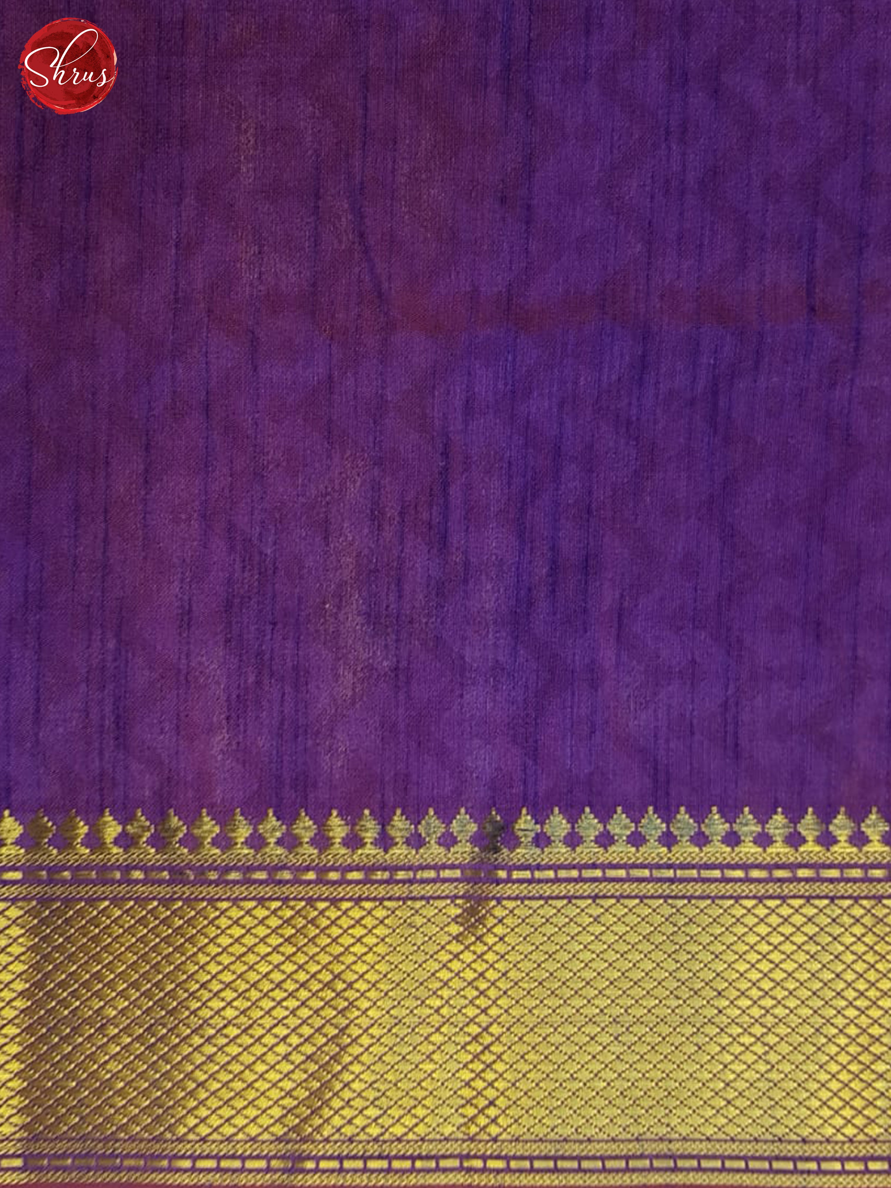 Pink And Purple- Semi Patola Saree - Shop on ShrusEternity.com