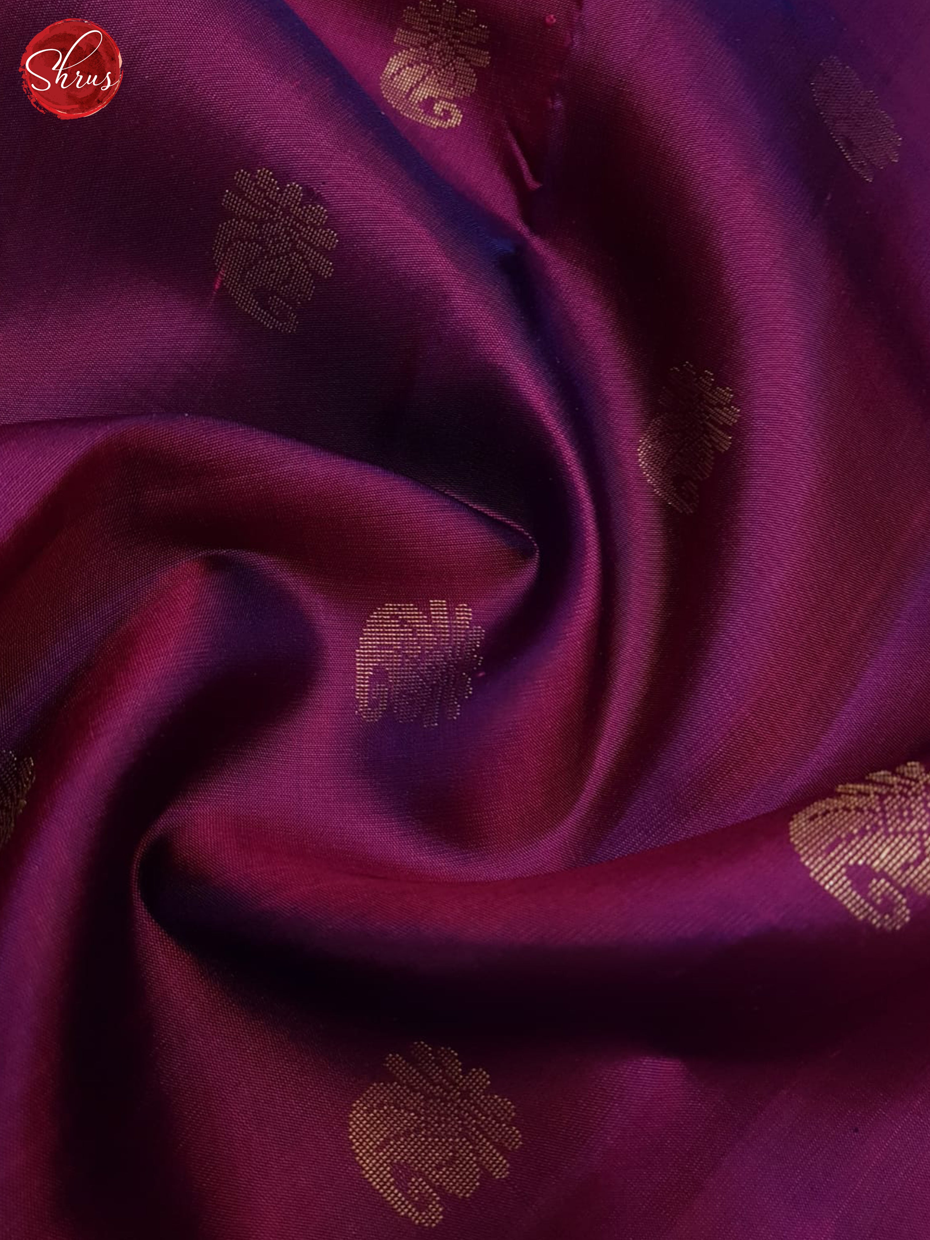 Purple & Pink - Soft Silk Saree - Shop on ShrusEternity.com