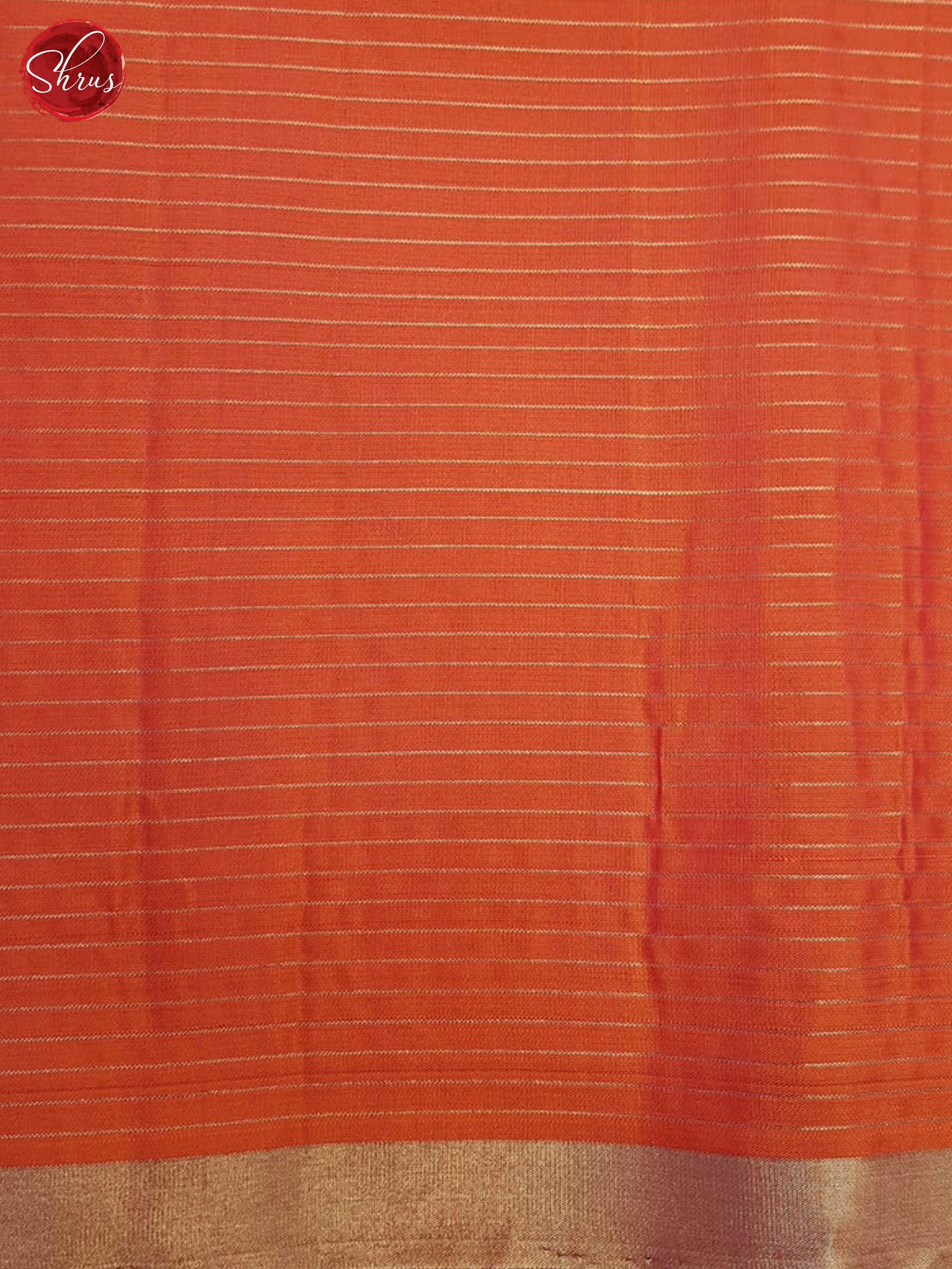 Wine & Orange - Soft Silk Saree - Shop on ShrusEternity.com