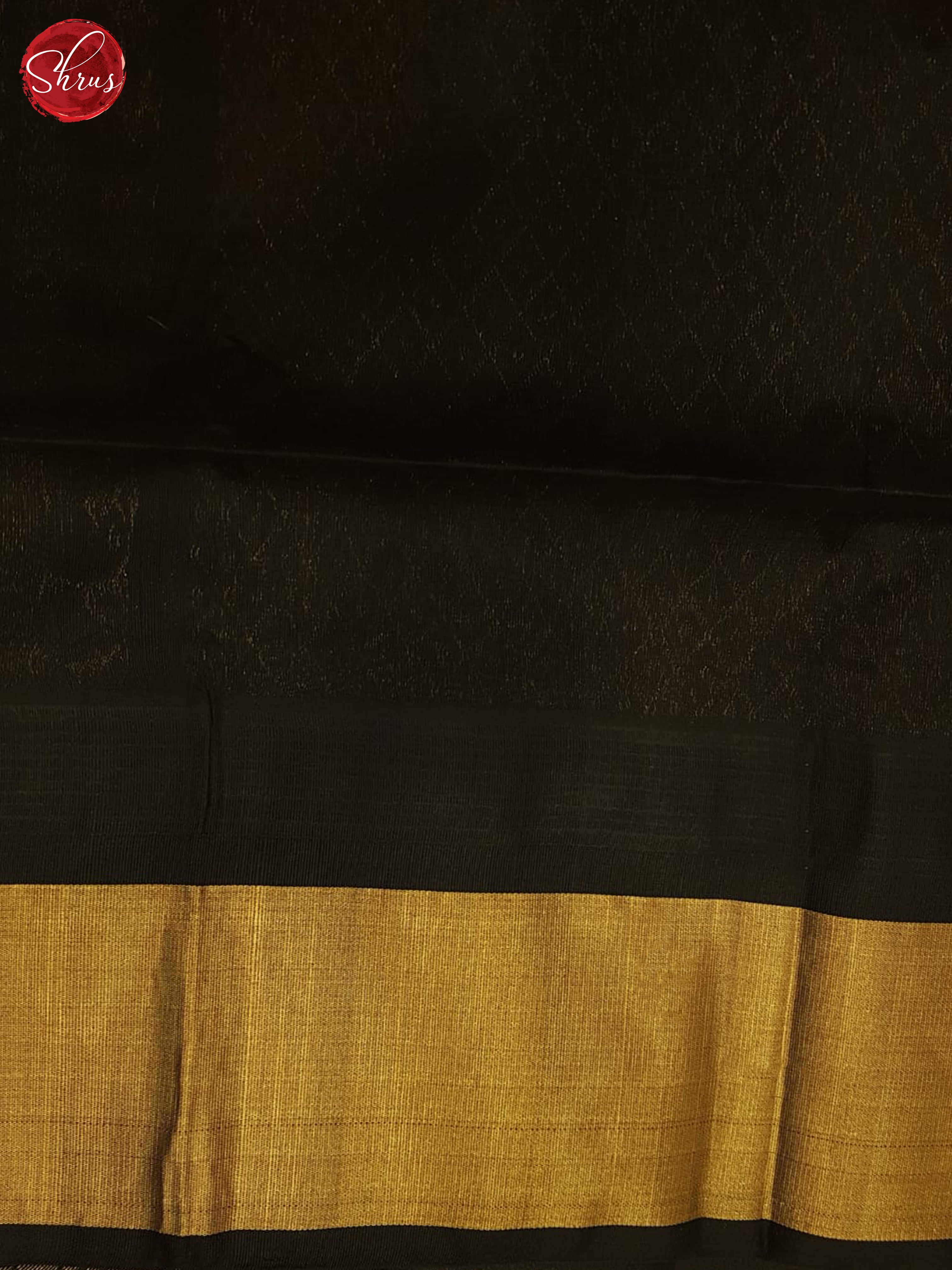 Yellow And Black- Silk Cotton Saree - Shop on ShrusEternity.com