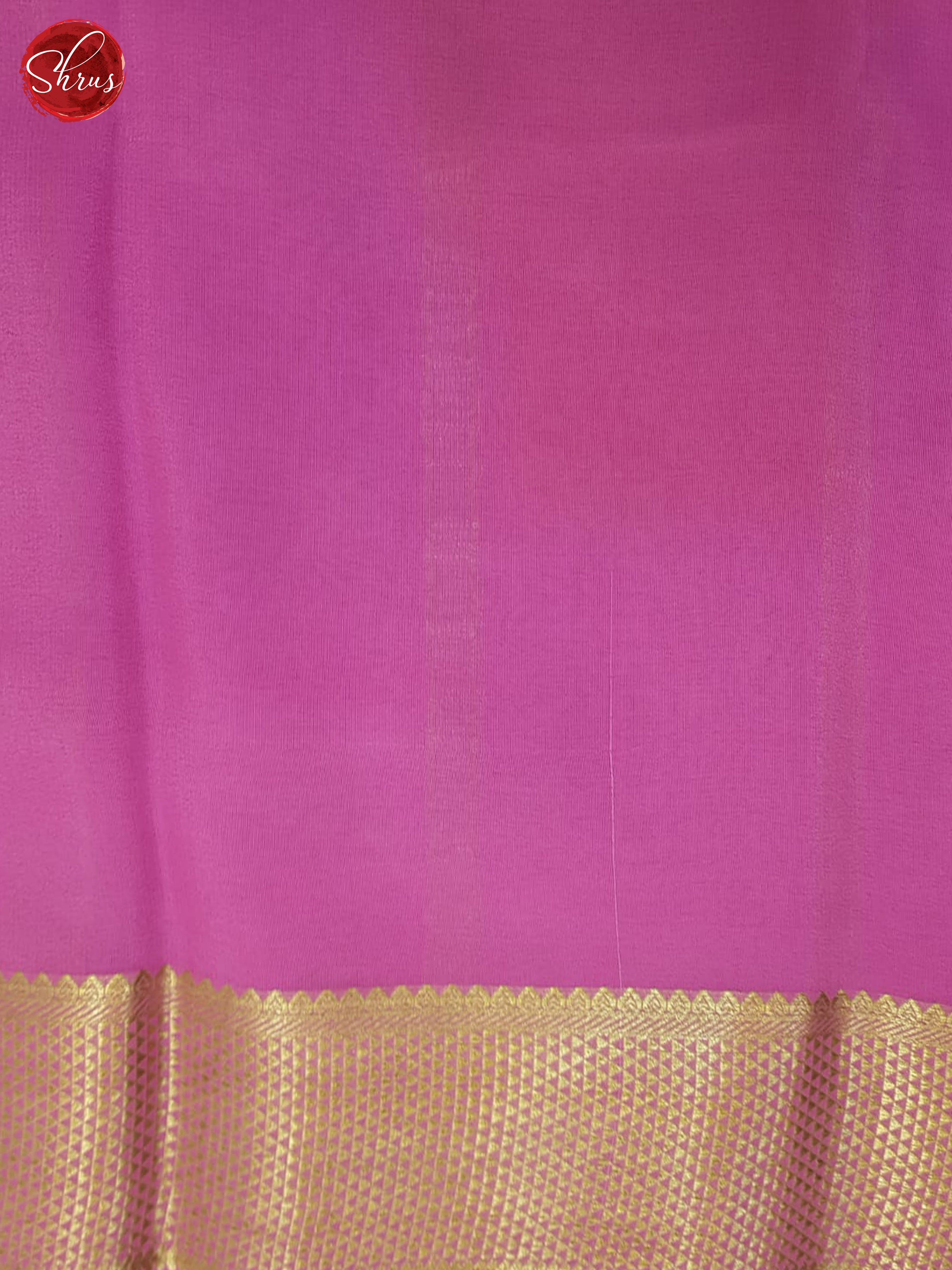 Beige And Pink- Mysore Silk Saree - Shop on ShrusEternity.com