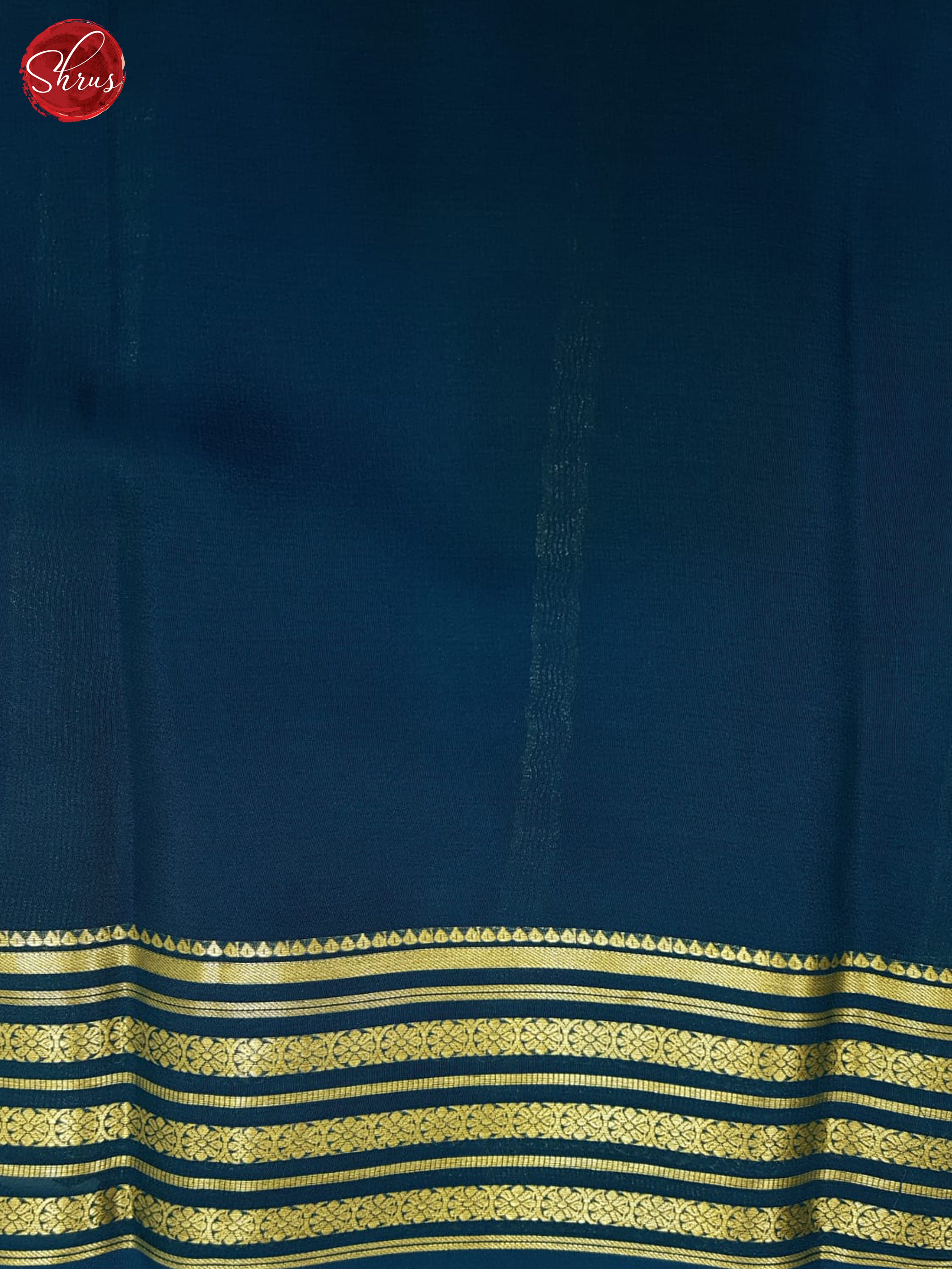 Green And Blue- Mysore Silk Saree - Shop on ShrusEternity.com