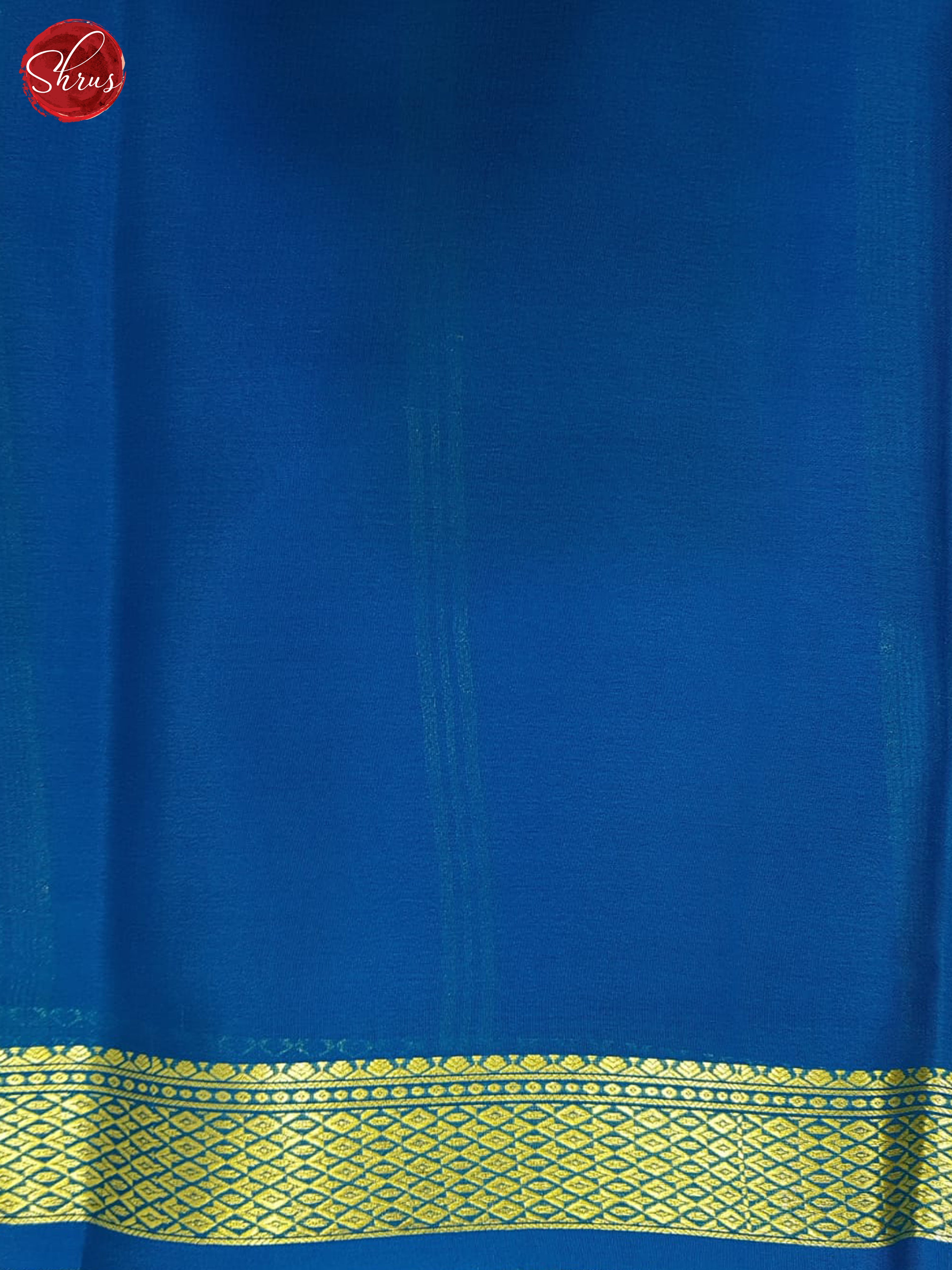 Lime Yellow And Blue- Mysore Silk Saree - Shop on ShrusEternity.com
