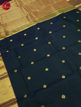 Blue And Maroon- Kanchipuram Silk Saree - Shop on ShrusEternity.com